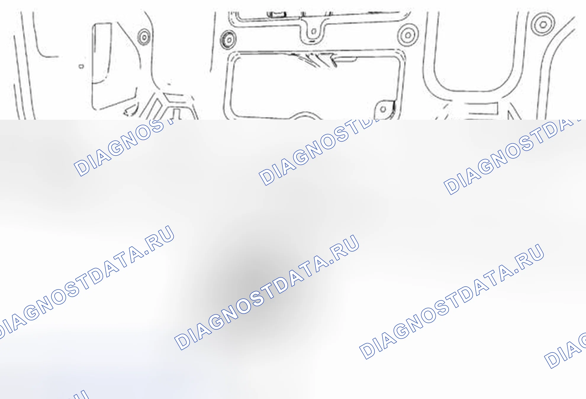 Рис. 18: Замена защелки дверь багажника. Chevrolet Orlando I