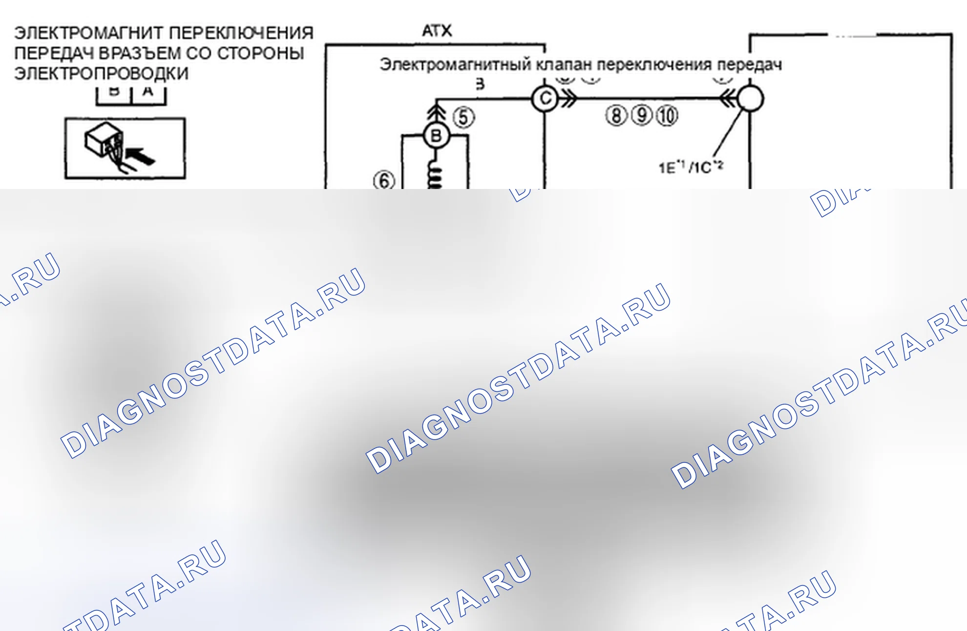 Рис. 933: расшифровка кода ошибки P0758 [хтагх1] FN4A-EL. Mazda 3 BL