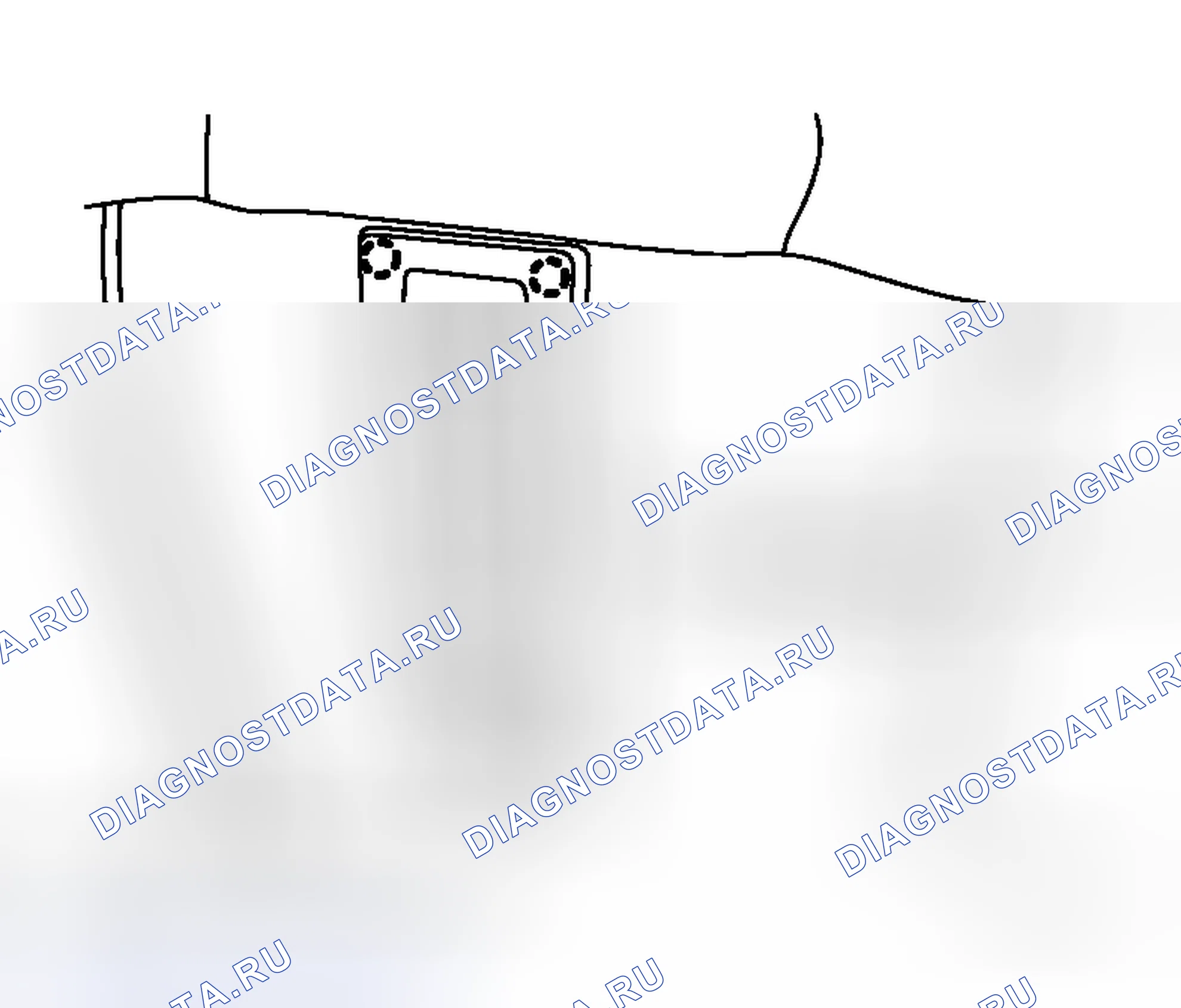 Рис. 102: СПИНКА СИДЕНЬЯ ПАССАЖИРА, ОТКИДЫВАЮЩАЯСЯ ВПЕРЕД (РОДСТЕР). Honda Logo I