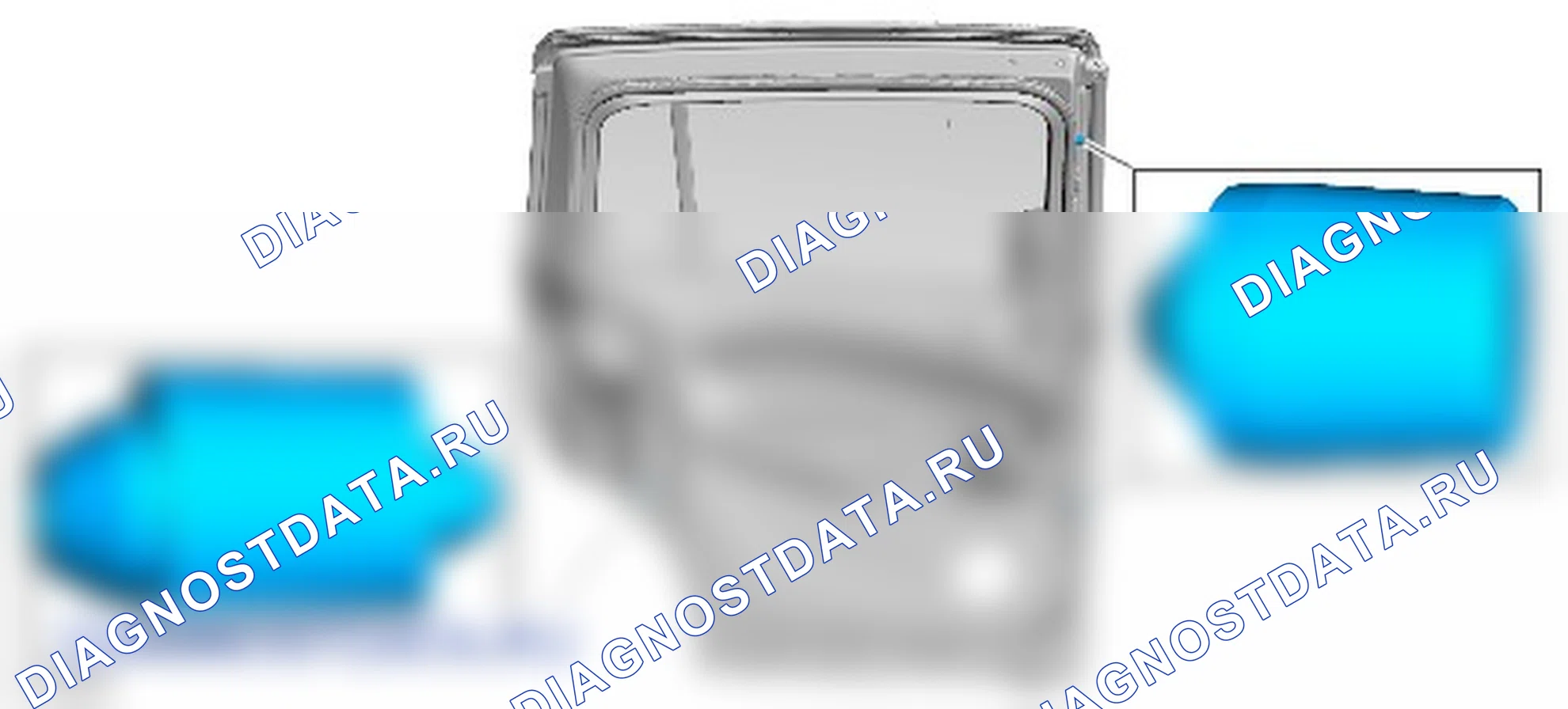 Разборка и сборка задней двери. Ford Grand C-MAX II