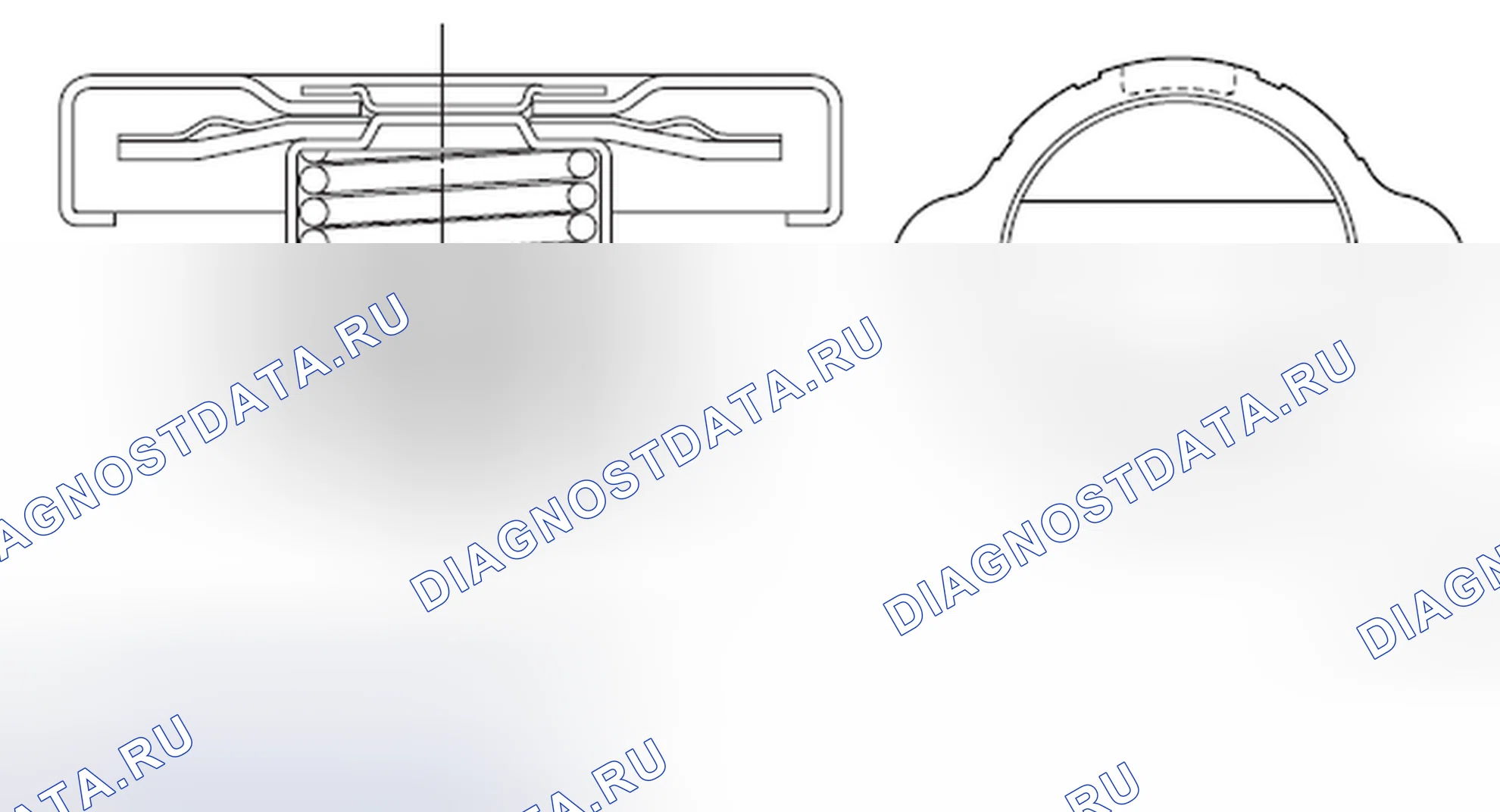Рис. 14: Крышка радиатора. Subaru Legacy BM/BR