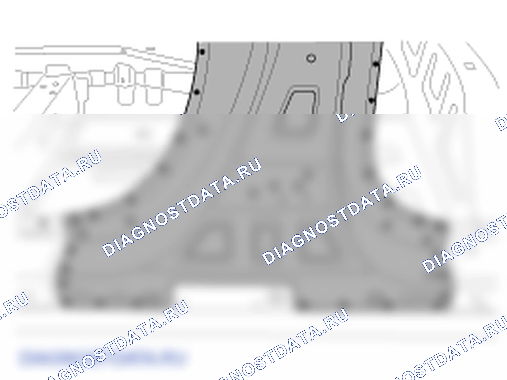 Установка центральной колонны. Hyundai ix35 EL