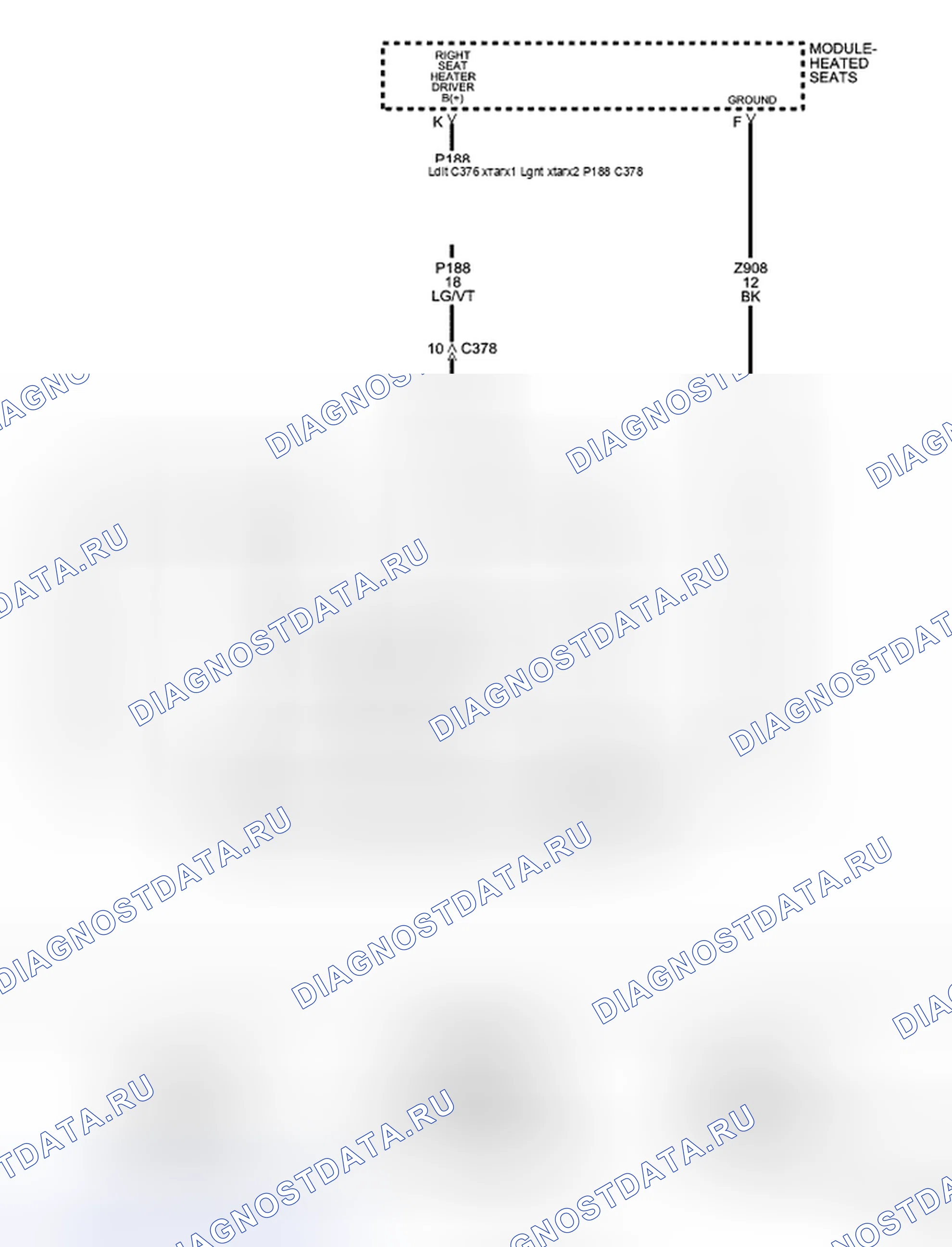 Рис. 2: Принципиальная схема. Chrysler Town & Country V