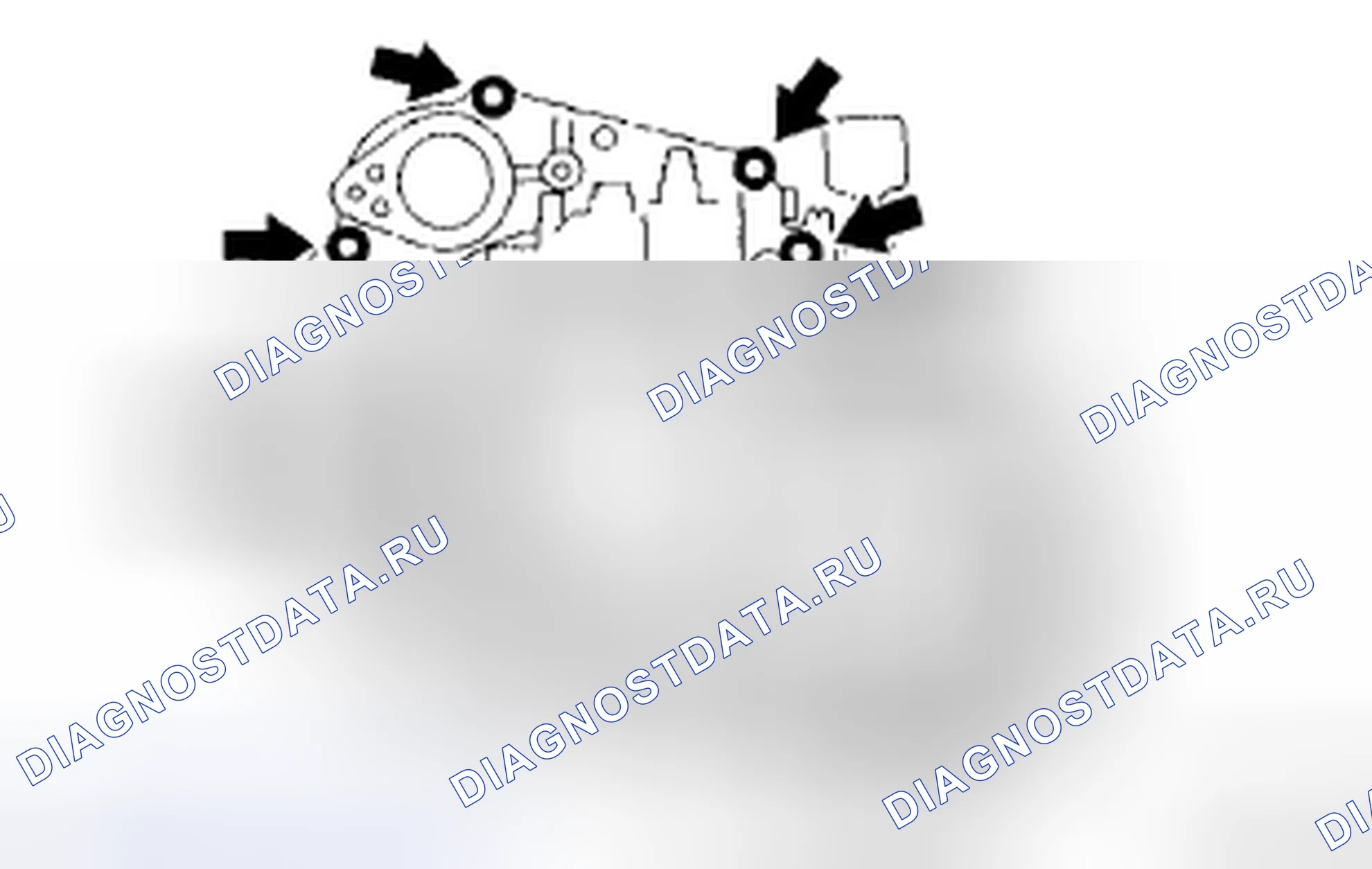 Рис. 327: ДЕМОНТАЖ. Toyota Corolla X
