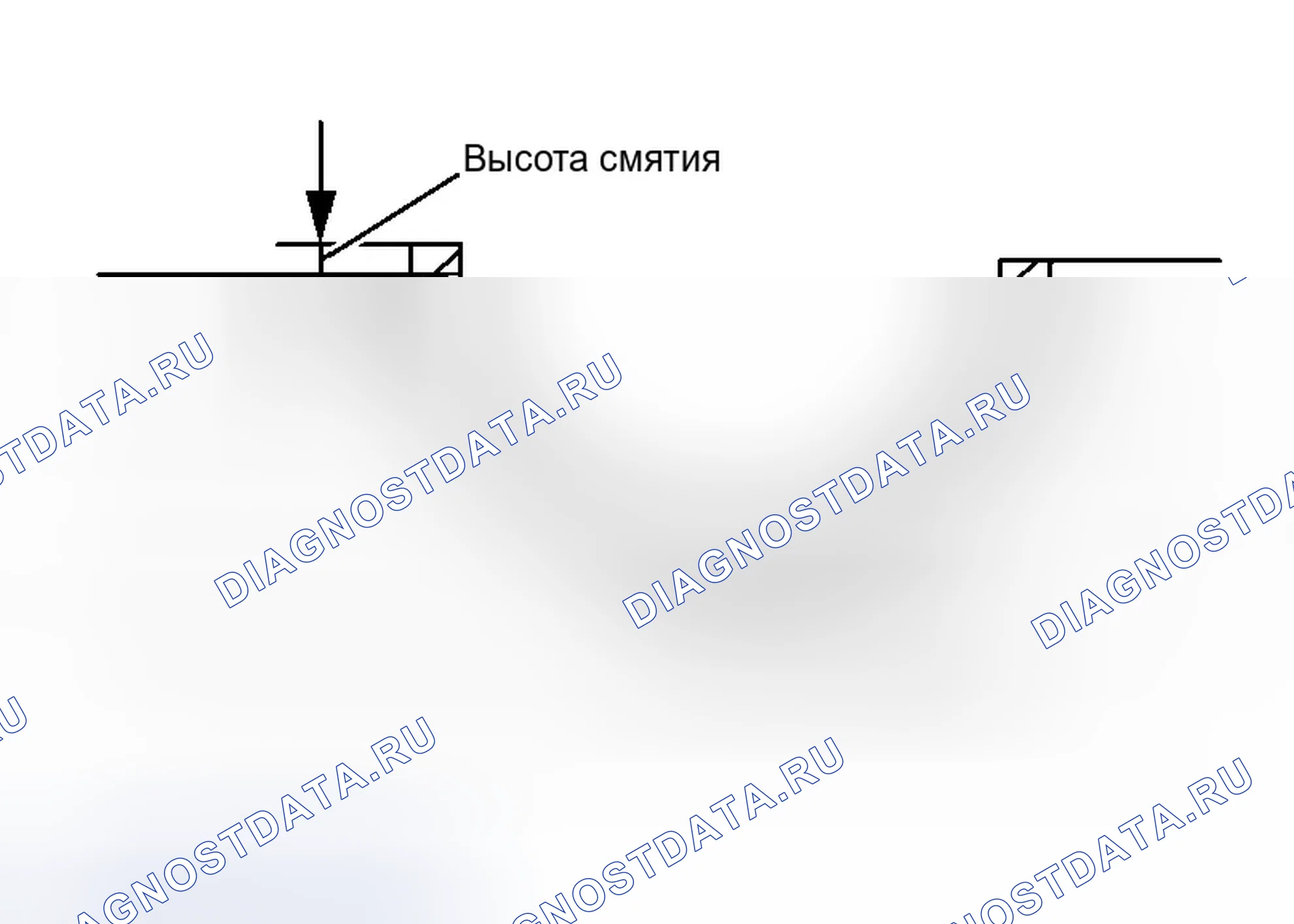 Рис. 730: ВЫСОТА СМЯТИЯ ШАТУННОГО ПОДШИПНИКА. Infiniti G35 III