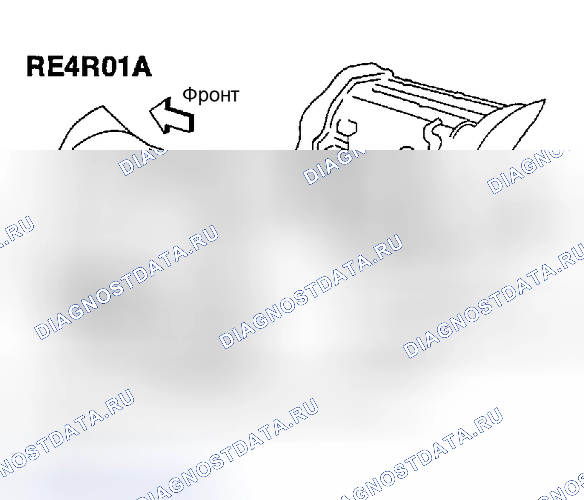 Рис. 662: ОПРЕССОВОЧНЫЕ ОТВЕРСТИЯ ЛИНИИ. Honda Odyssey (North America) I