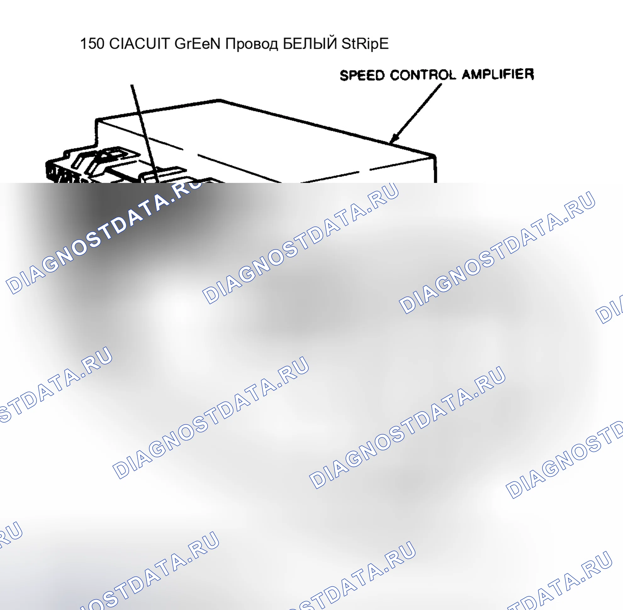Рис. 9: Испытание датчика скорости. Mazda Familia BF