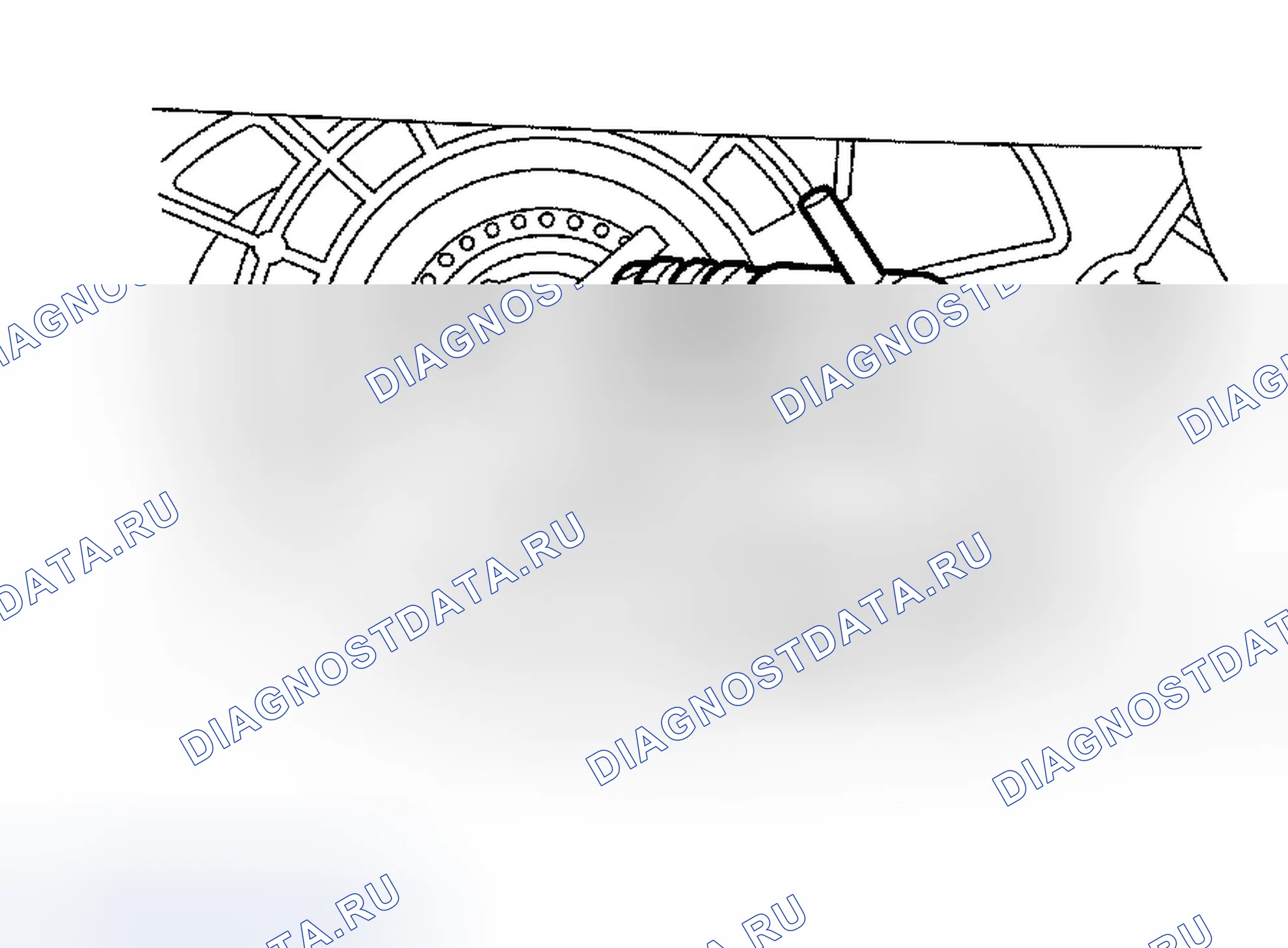 Рис. 582: Удаление. Ford Taurus IV рестайлинг