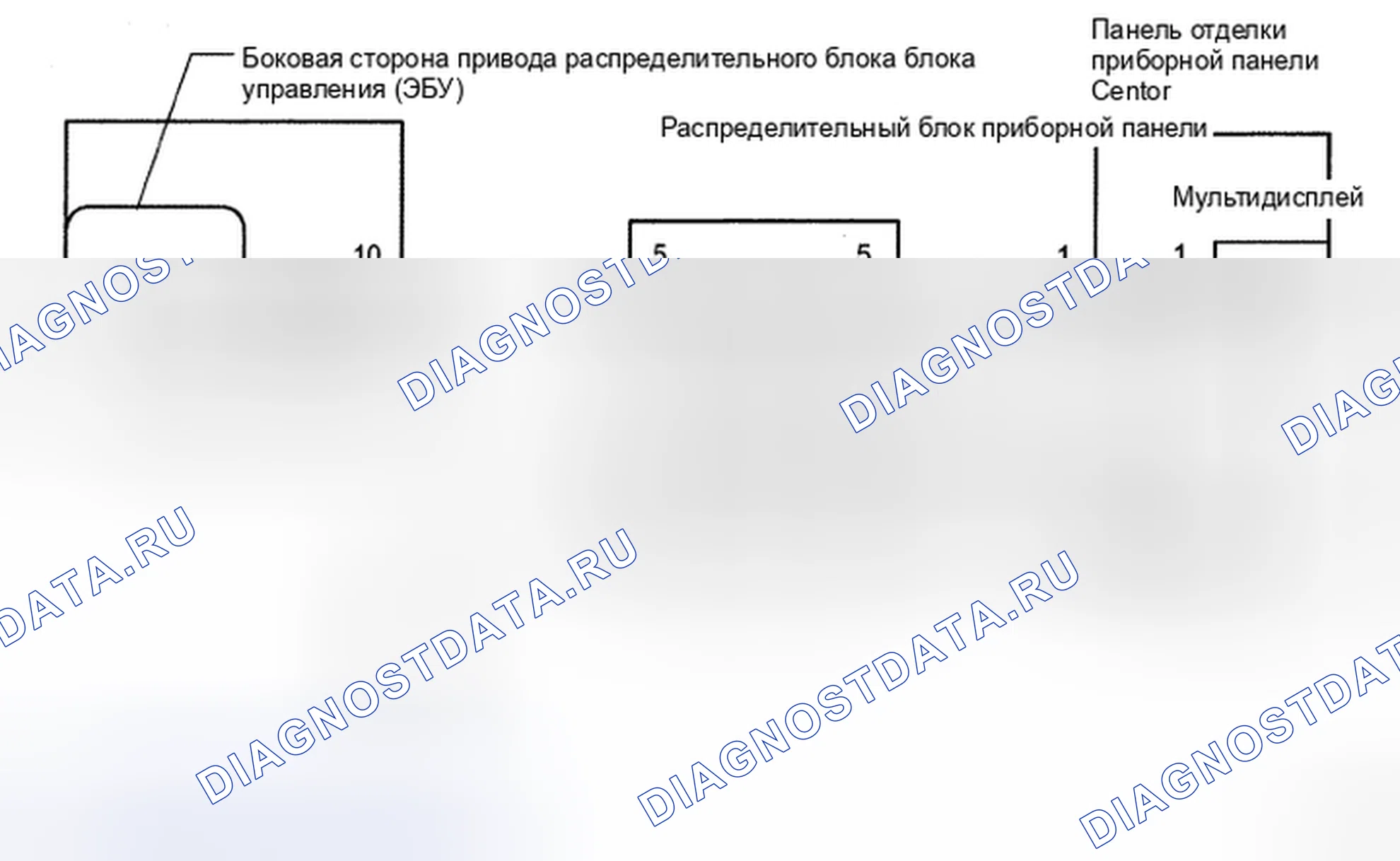 Рис. 17: электросхема. Honda CR-V VI