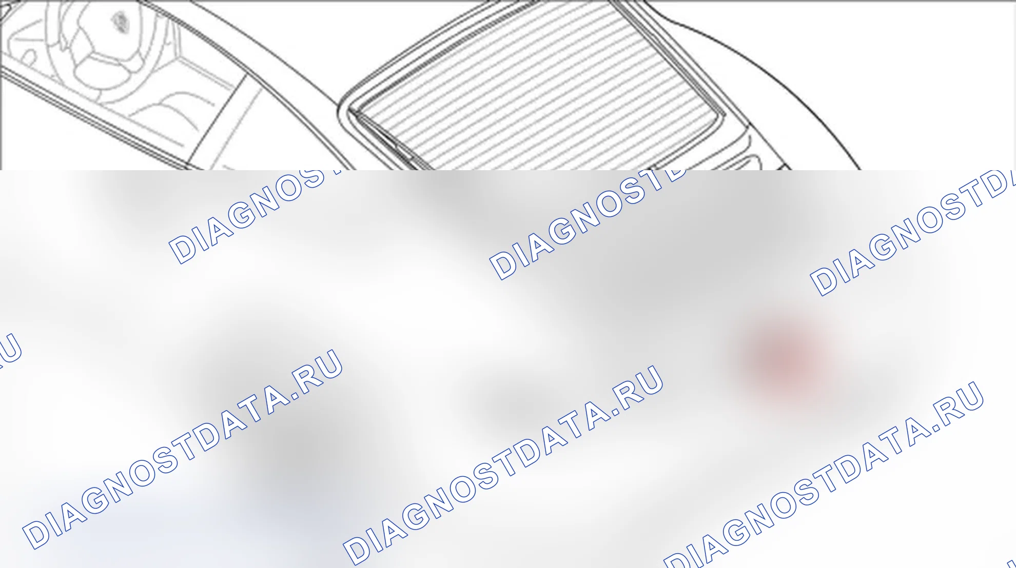 Рис. 389: Отсоединение электрического штепсельного соединения. Porsche 911 GT3 997