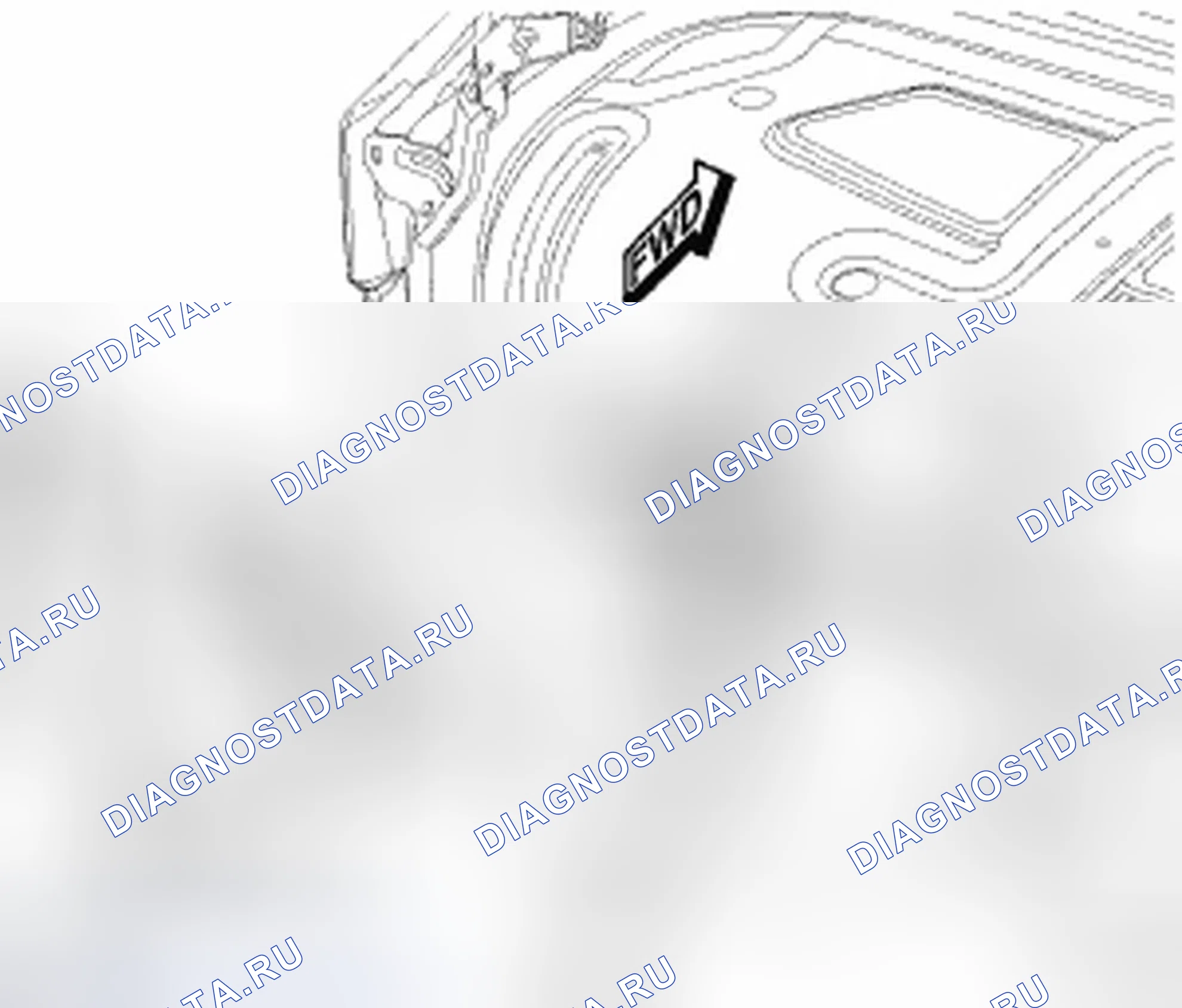Рис. 13: БЛОК ЛАМП - РЕЗЕРВНЫЙ / ЗАДНИЙ ПРОТИВОТУМАННЫЙ - SEBRING - ЭКСПОРТ. Dodge Avenger II