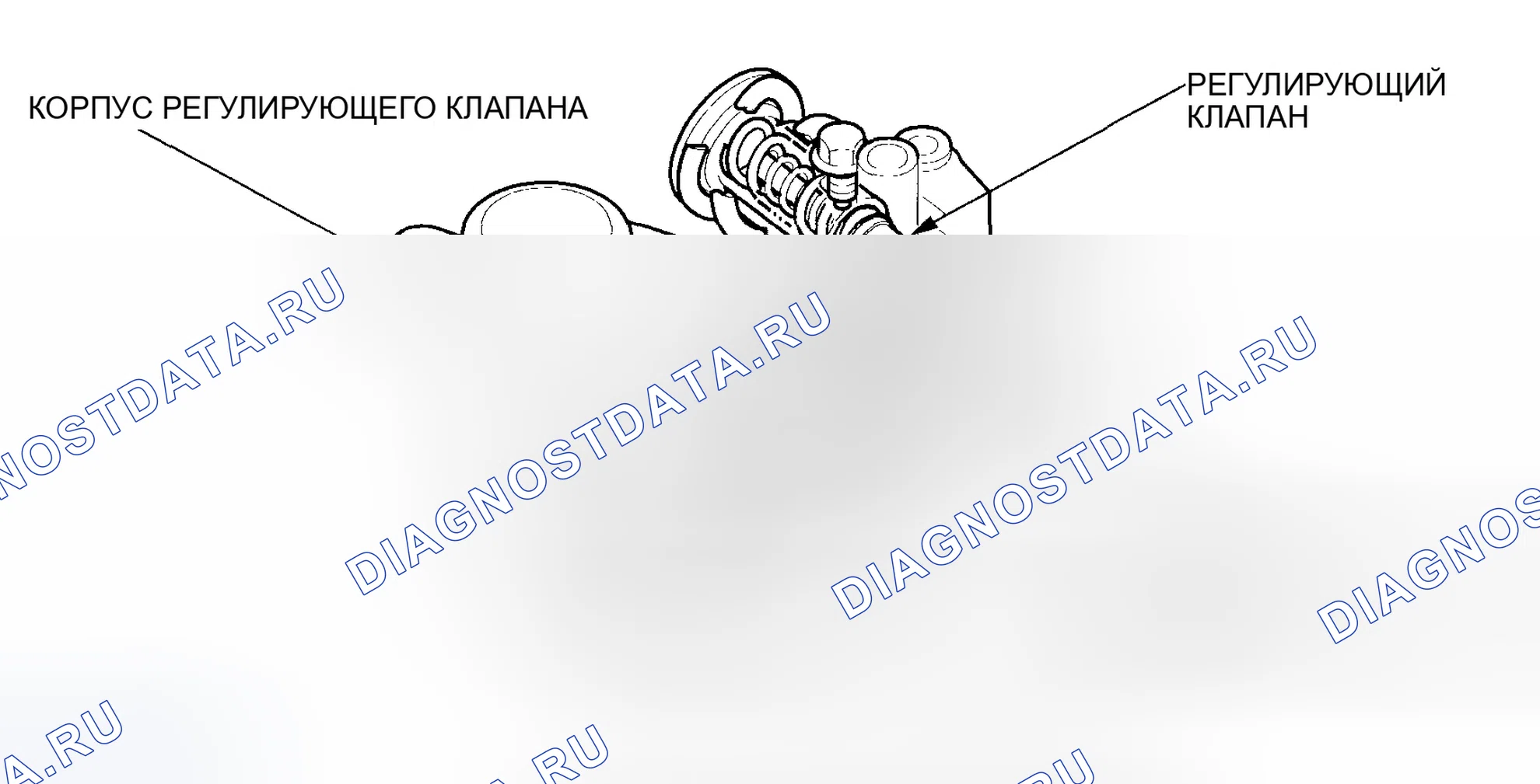 Рис. 889: Корпус клапана регулятора. Honda Accord VII рестайлинг