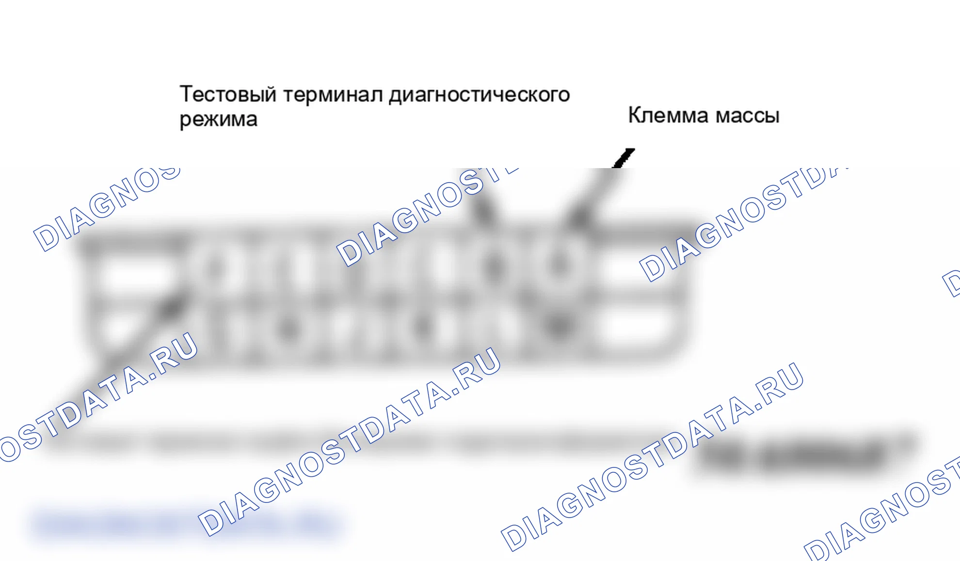 Рис. 118: ВХОД В РЕЖИМ ДИАГНОСТИКИ. GMC Pickup V1500 