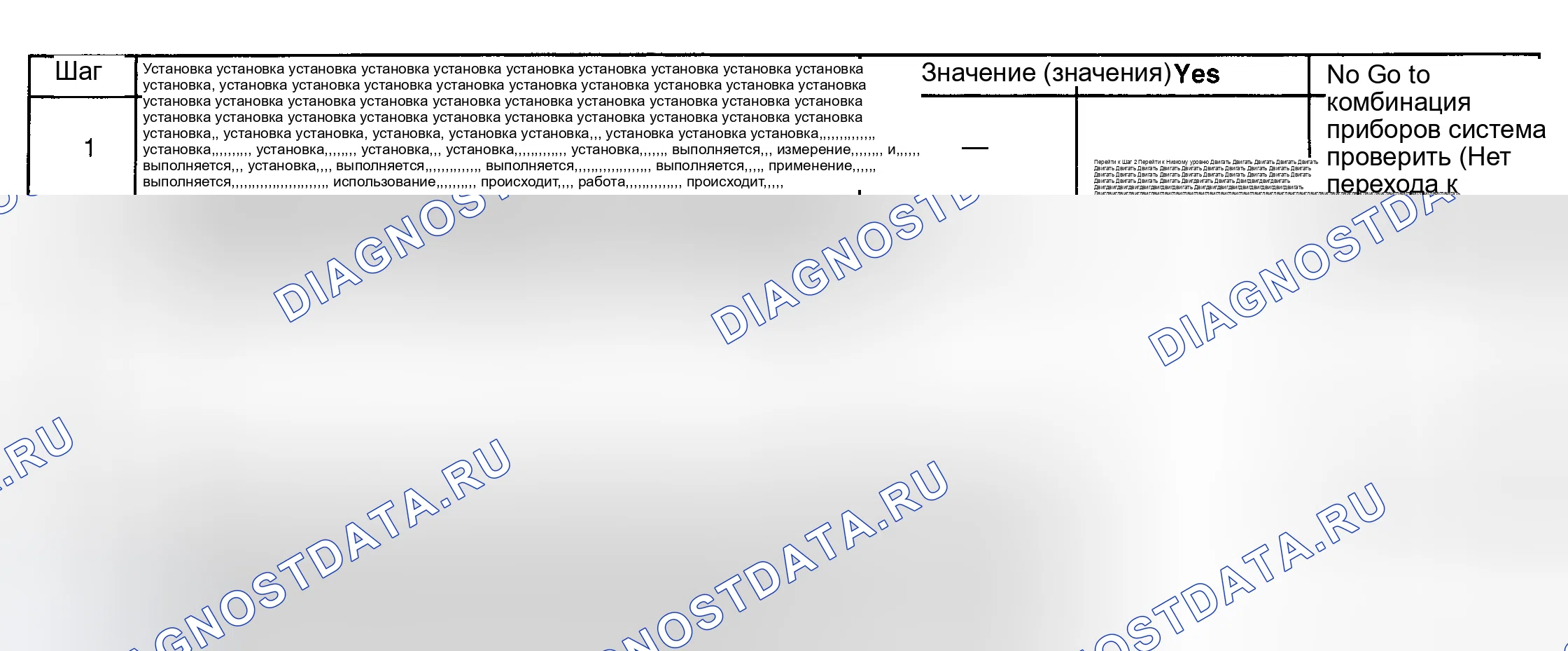 Рис. 124: ПРОВЕРКА УРОВНЯ МОТОРНОГО МАСЛА ПРИ НЕПРАВИЛЬНОЙ РАБОТЕ. Mercedes-Benz Citan W420
