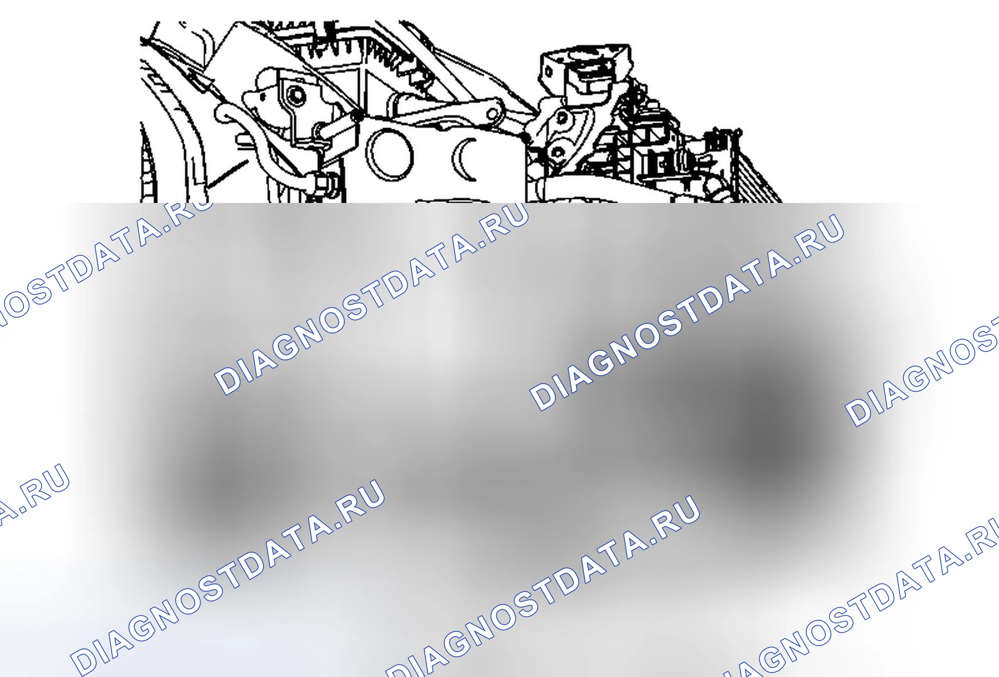 Рис. 132: Замена входного шланга радиатора батареи приводного двигателя. Chevrolet Volt I