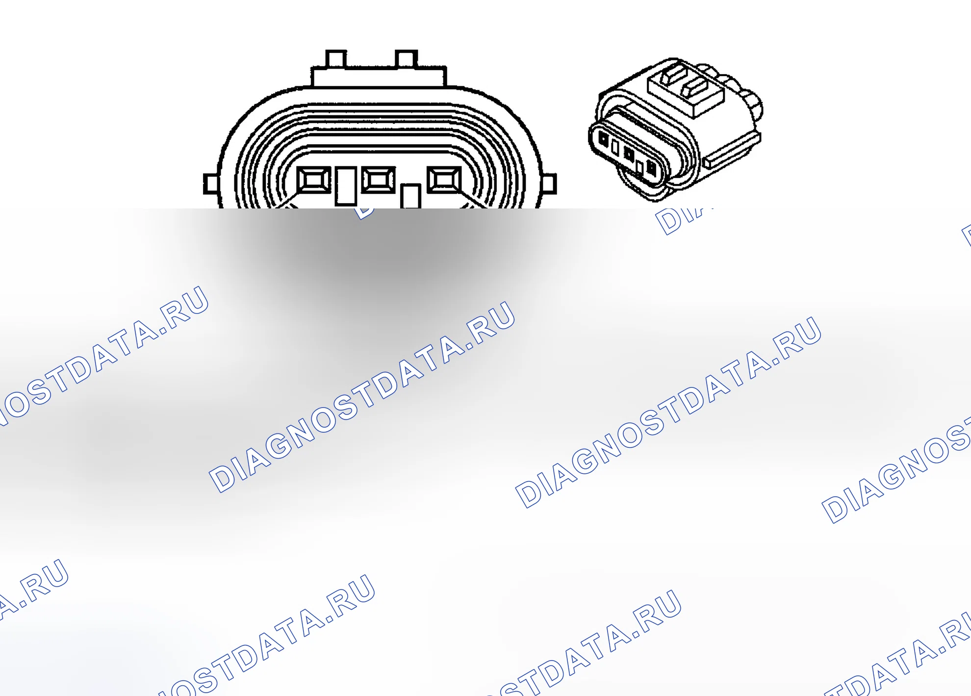 Рис. 21: ИДЕНТИФИКАЦИЯ СОЕДИНИТЕЛЯ. Buick Century VI