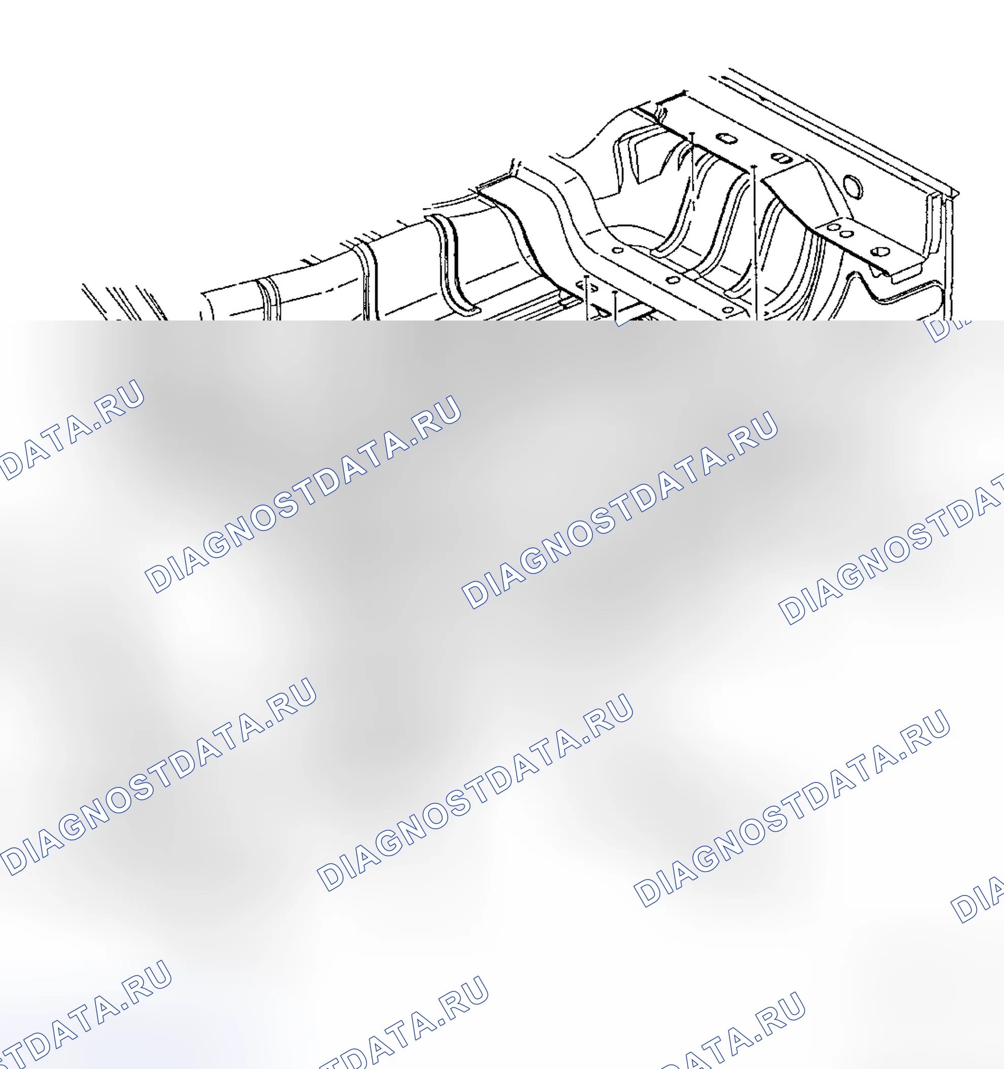 Рис. 13: ДЕМОНТАЖ. Dodge Cab & Chassis R3500 HD 