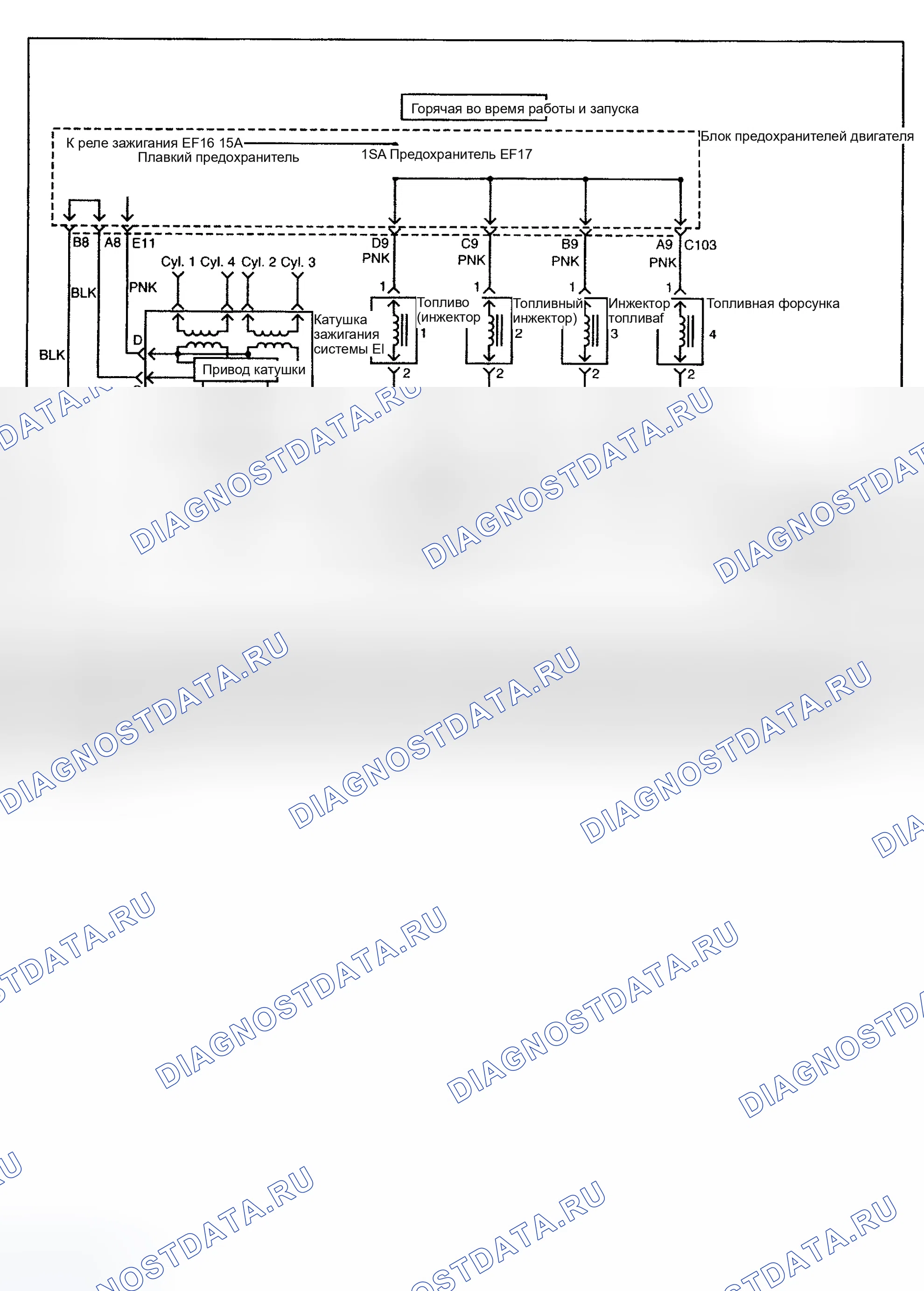 Рис. 114: расшифровка кода ошибки P0304: ЦИЛИНДР 4 MISFIRE. Daewoo Nubira II