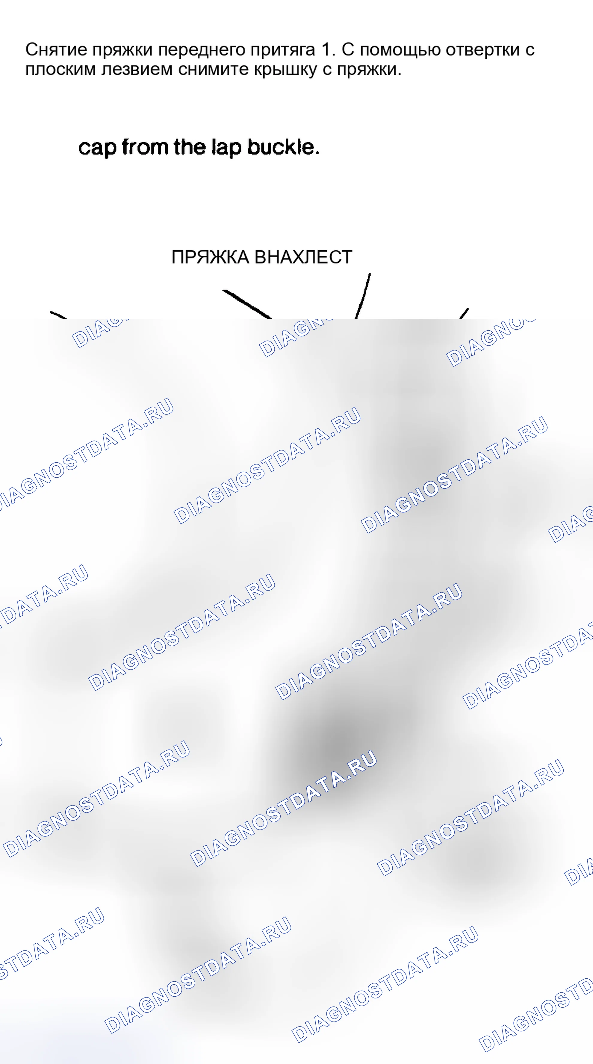 Рис. 46: ПЕРЕДНЯЯ ПРЯЖКА. Hyundai Santa Cruz I