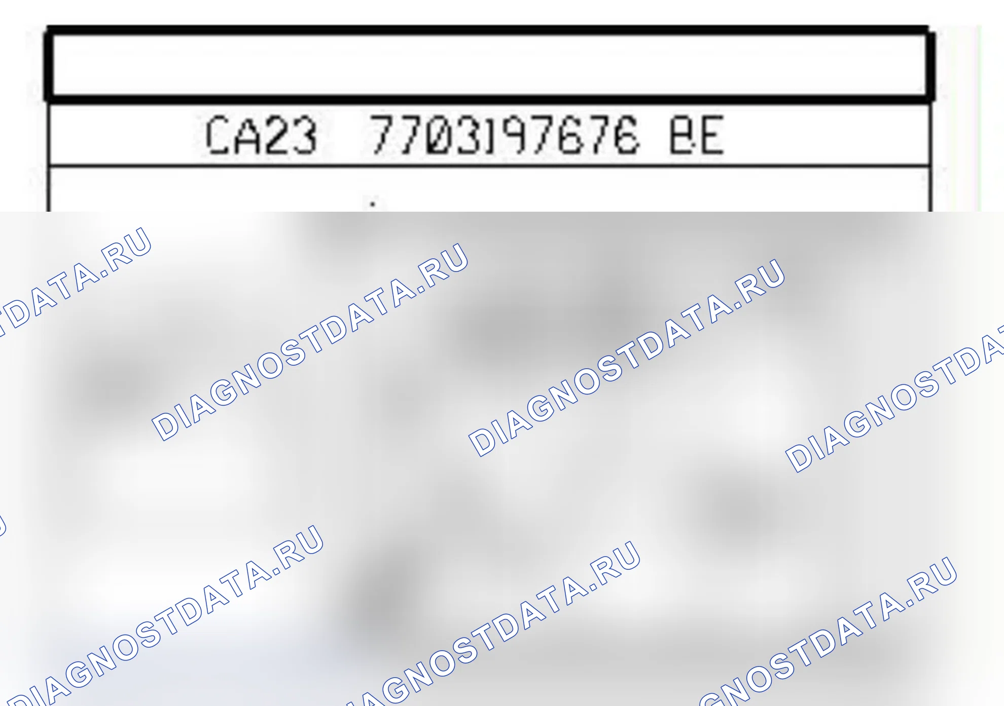 Распиновка разъёма 464 — Выкл. плафона осв.. Renault Master II