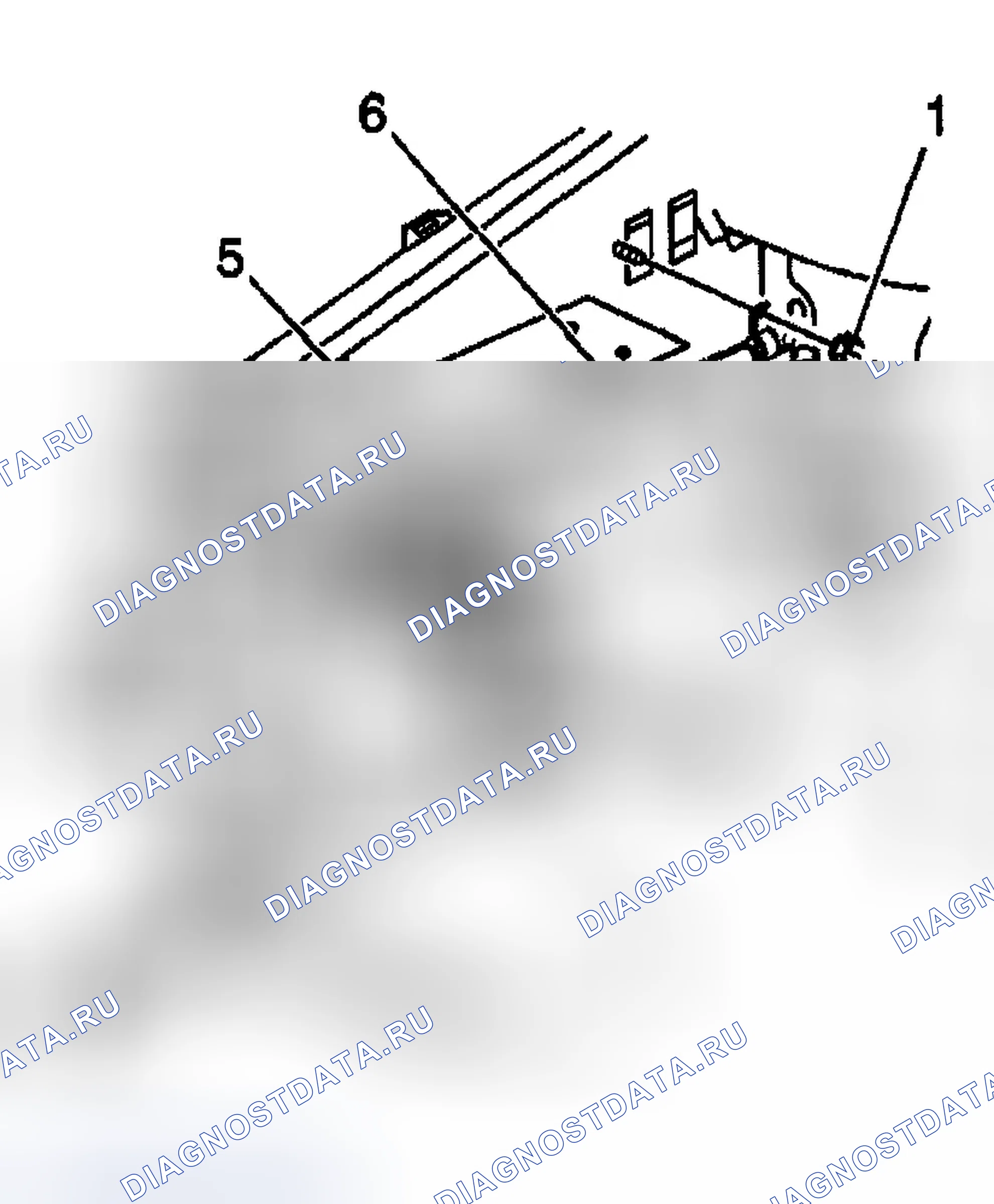 Рис. 57: Порядок демонтажа. Chevrolet TrailBlazer I