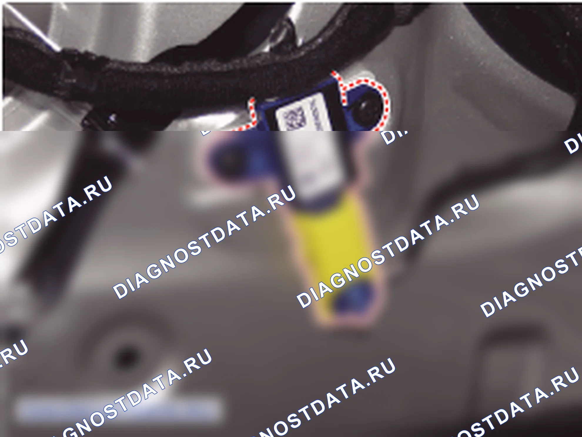 Снятие датчика бокового удара (SIS). Hyundai i20 GB
