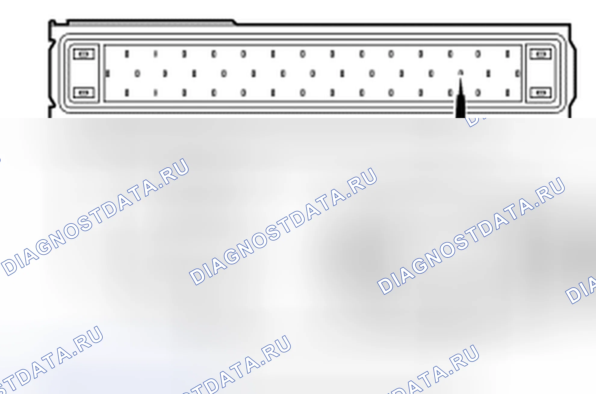 Рис. 29: диагностический тест G: коды неисправностей C1279, C1280, C1281, C1282, C1516, C1517, C1963, C2769, C2770, C2777, 0 AN C2778. Lincoln Navigator III
