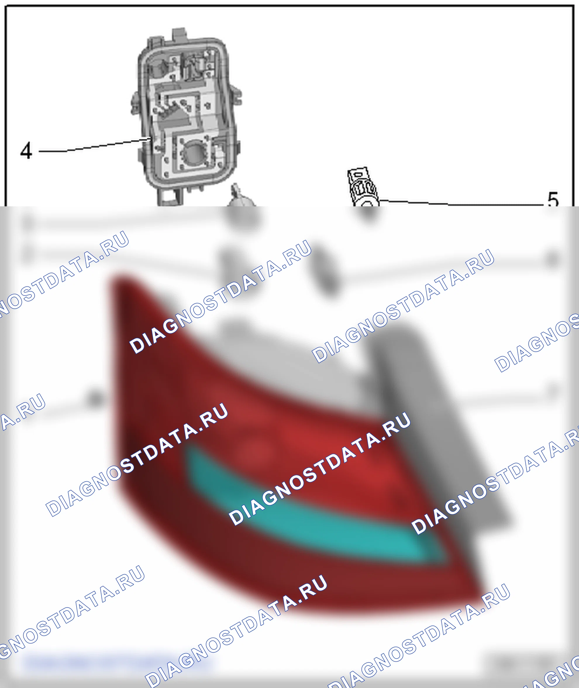 Задние фонари. Audi A3 8V