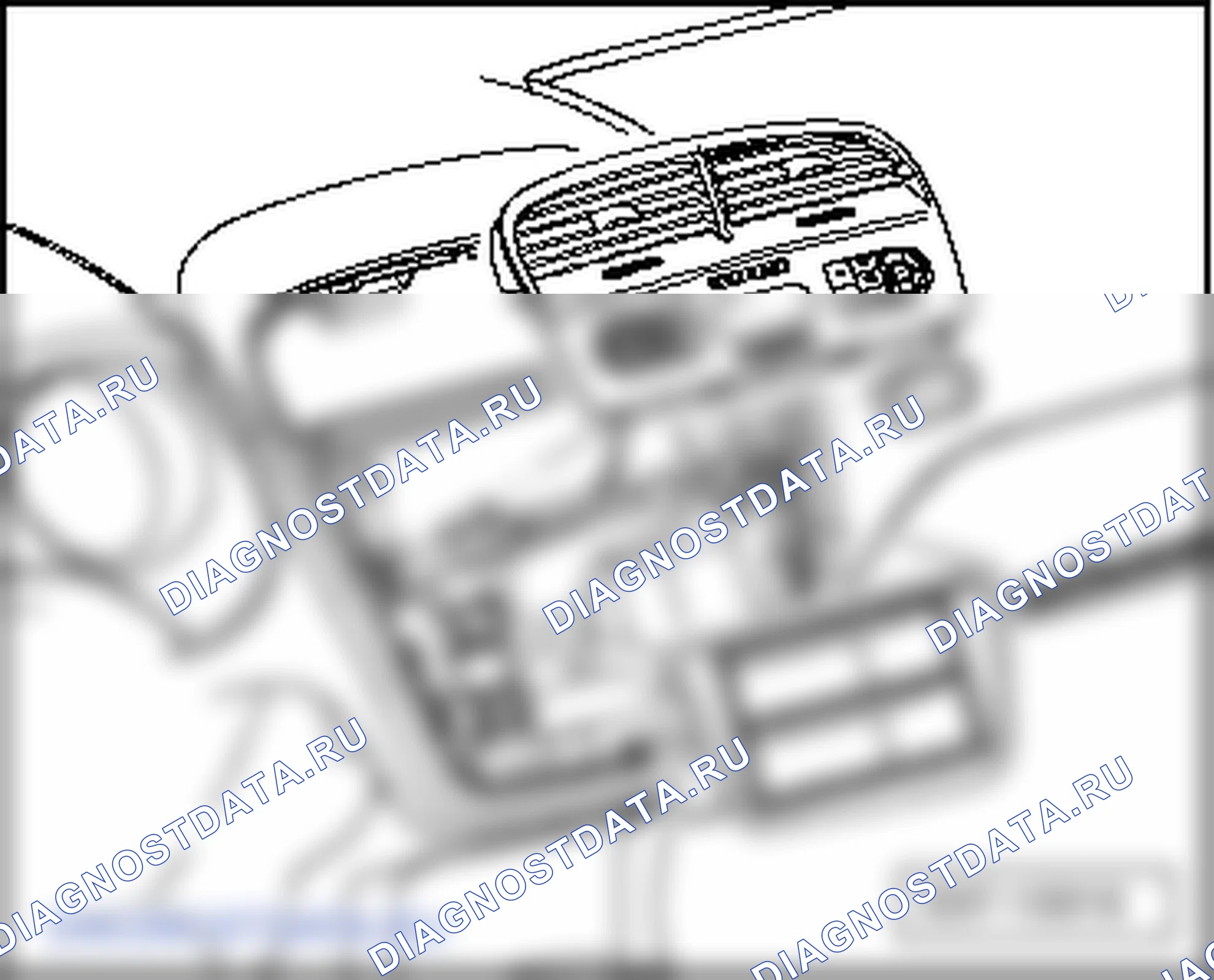 Компоненты автоматической климатической установки (Climatronic) в салоне. SEAT Leon Ii