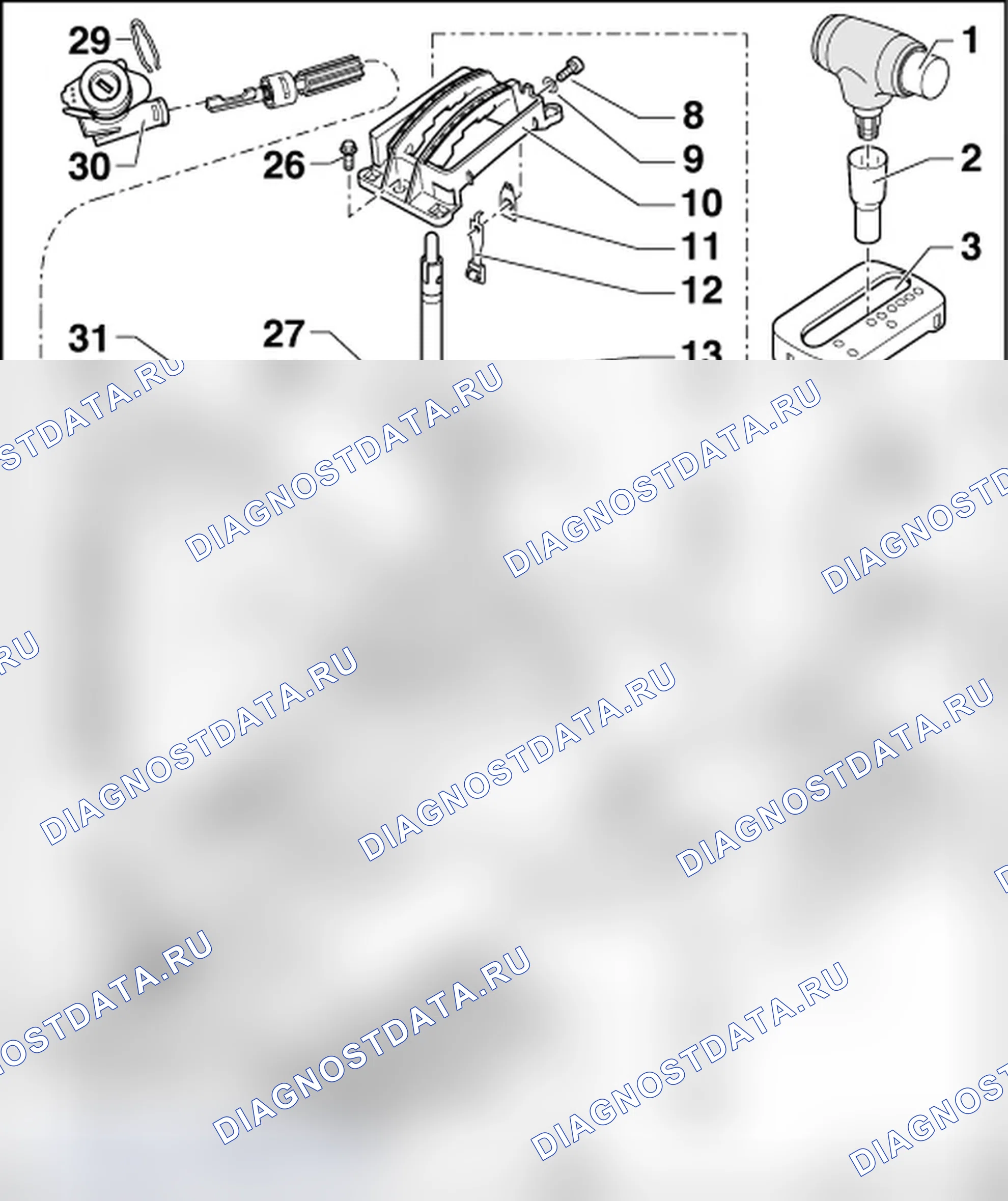Рис. 137: МЕХАНИЗМ ПЕРЕКЛЮЧЕНИЯ ПЕРЕДАЧ. Volkswagen New Beetle A4