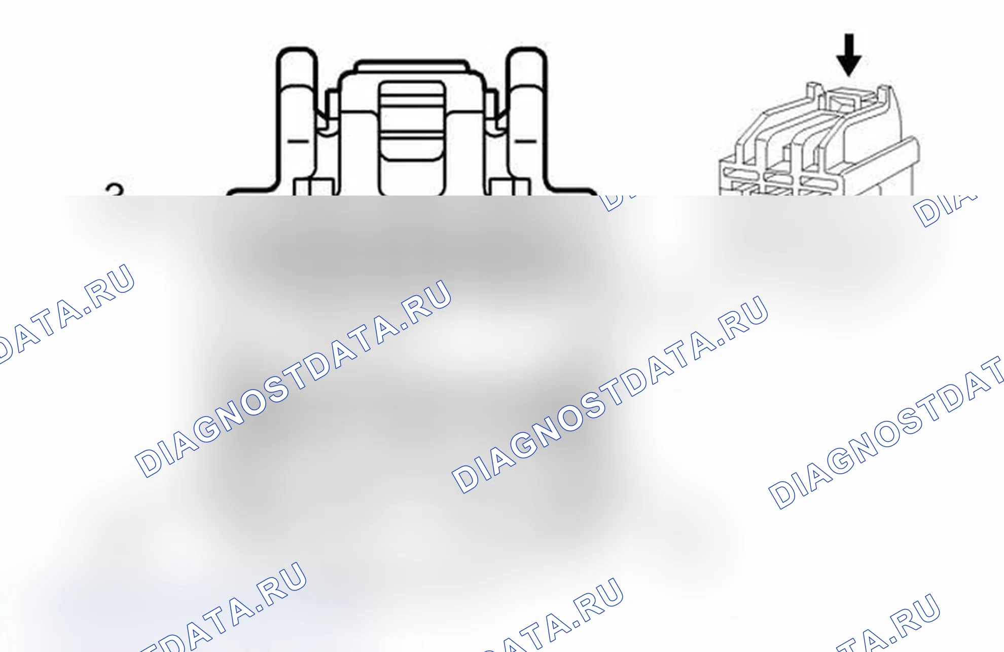 Рис. 361: Модуль гнезда памяти (MSM) X2 (A45). Chevrolet Traverse I