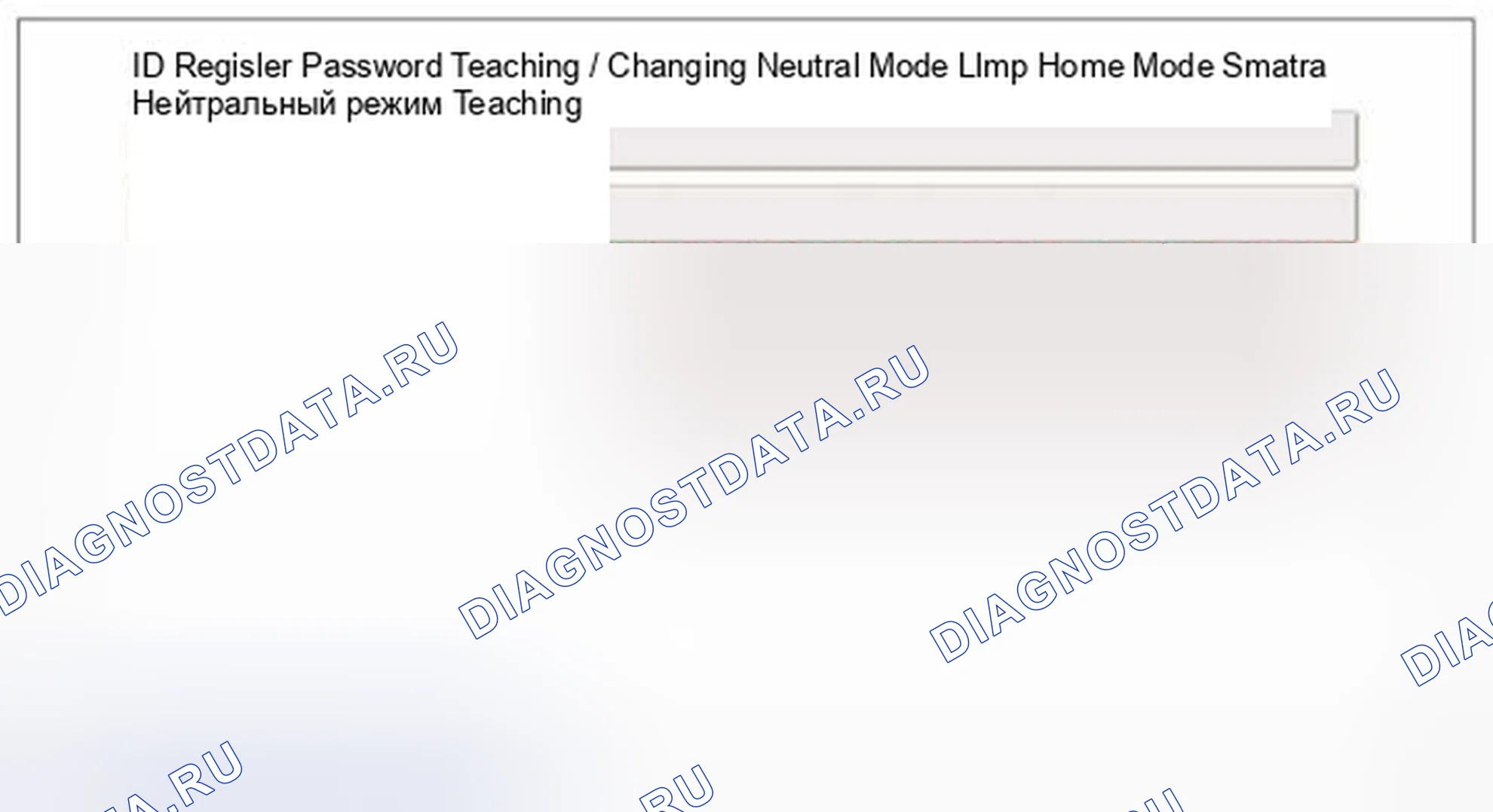 Рис. 52: Функция Limp Home. Haval Beast (Shenshou) I