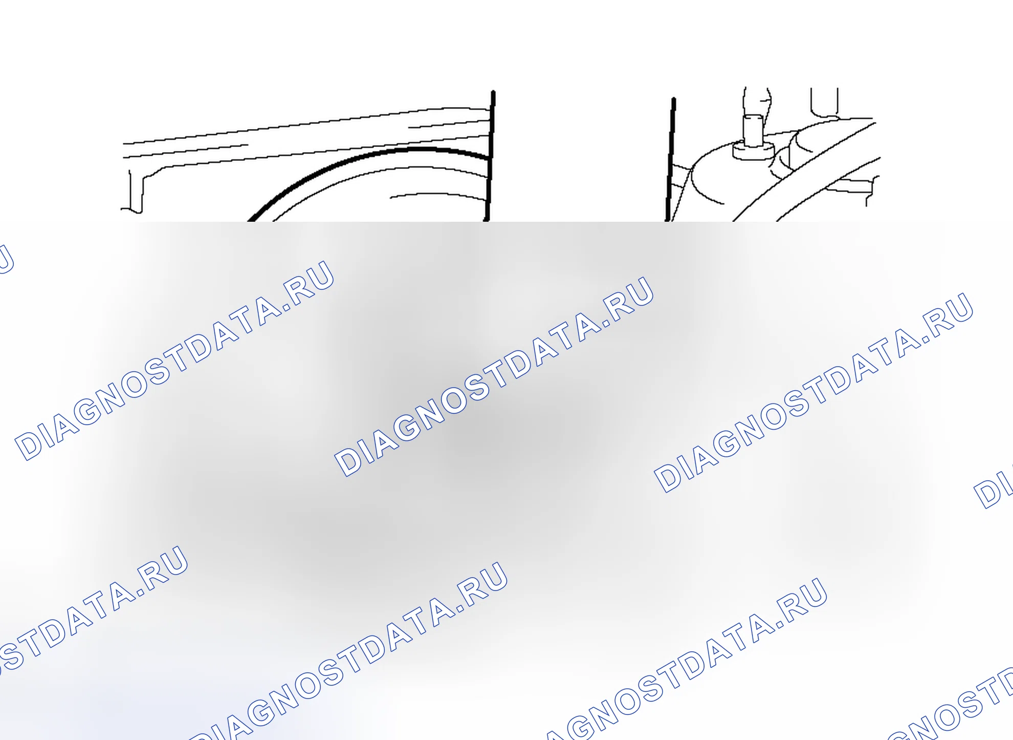 Рис. 1: КРОВОТЕЧЕНИЕ. Toyota Avalon XX30