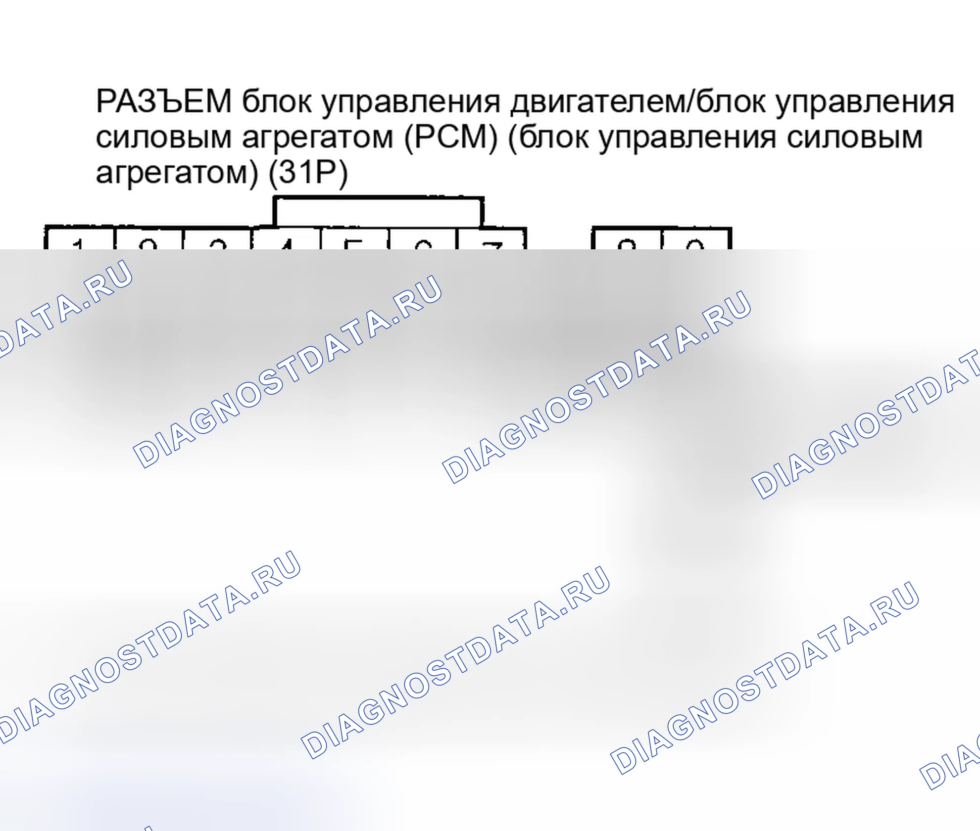 Рис. 300: P2238 расшифровка кода ошибки: A/F сенсор (сенсор 1) AFS + цепь низкого напряжения (модели 2005-2006). Acura RSX I