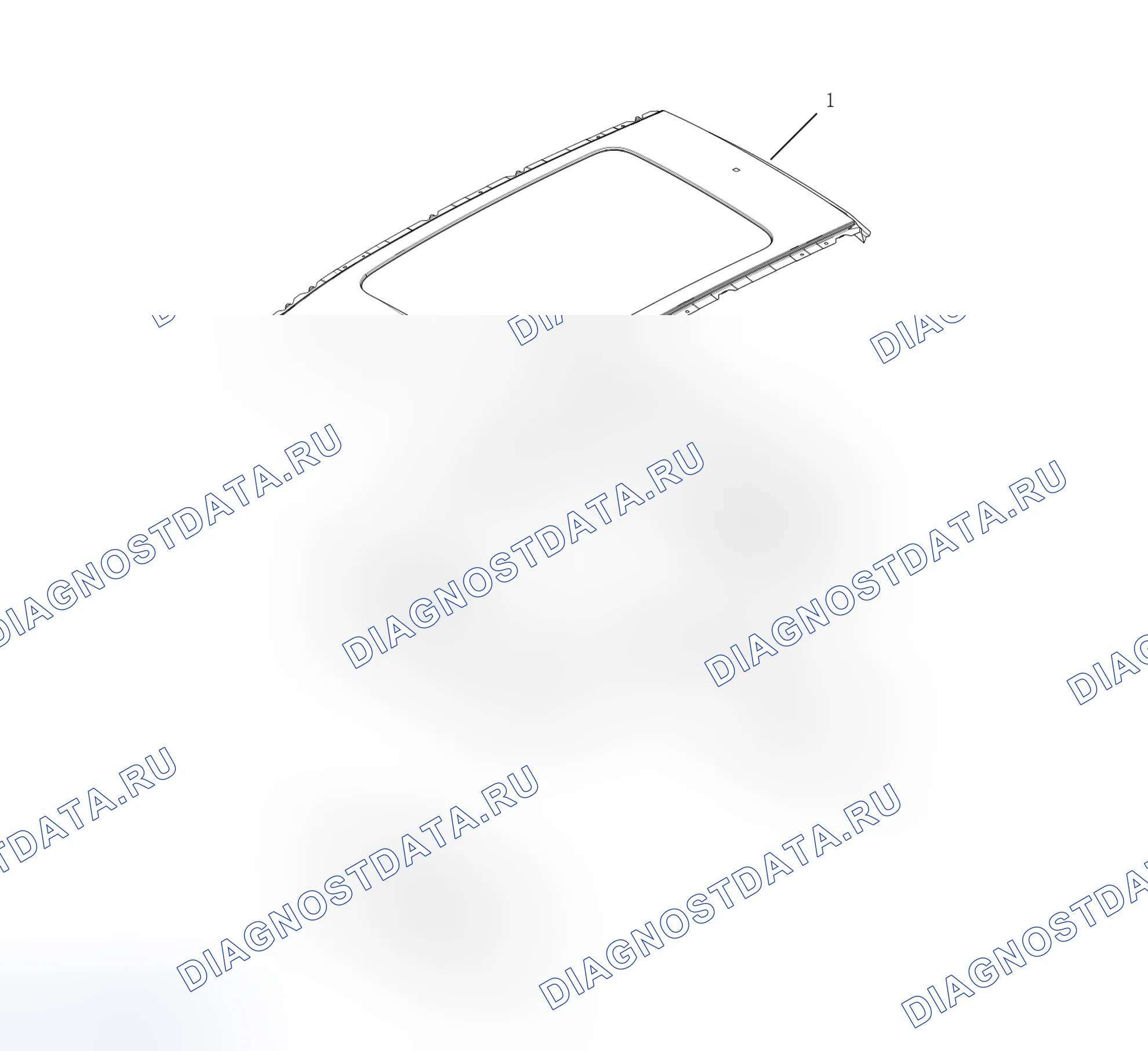Верхняя крышка — Wey Vv7-Phev. Wey VV7 PHEV I