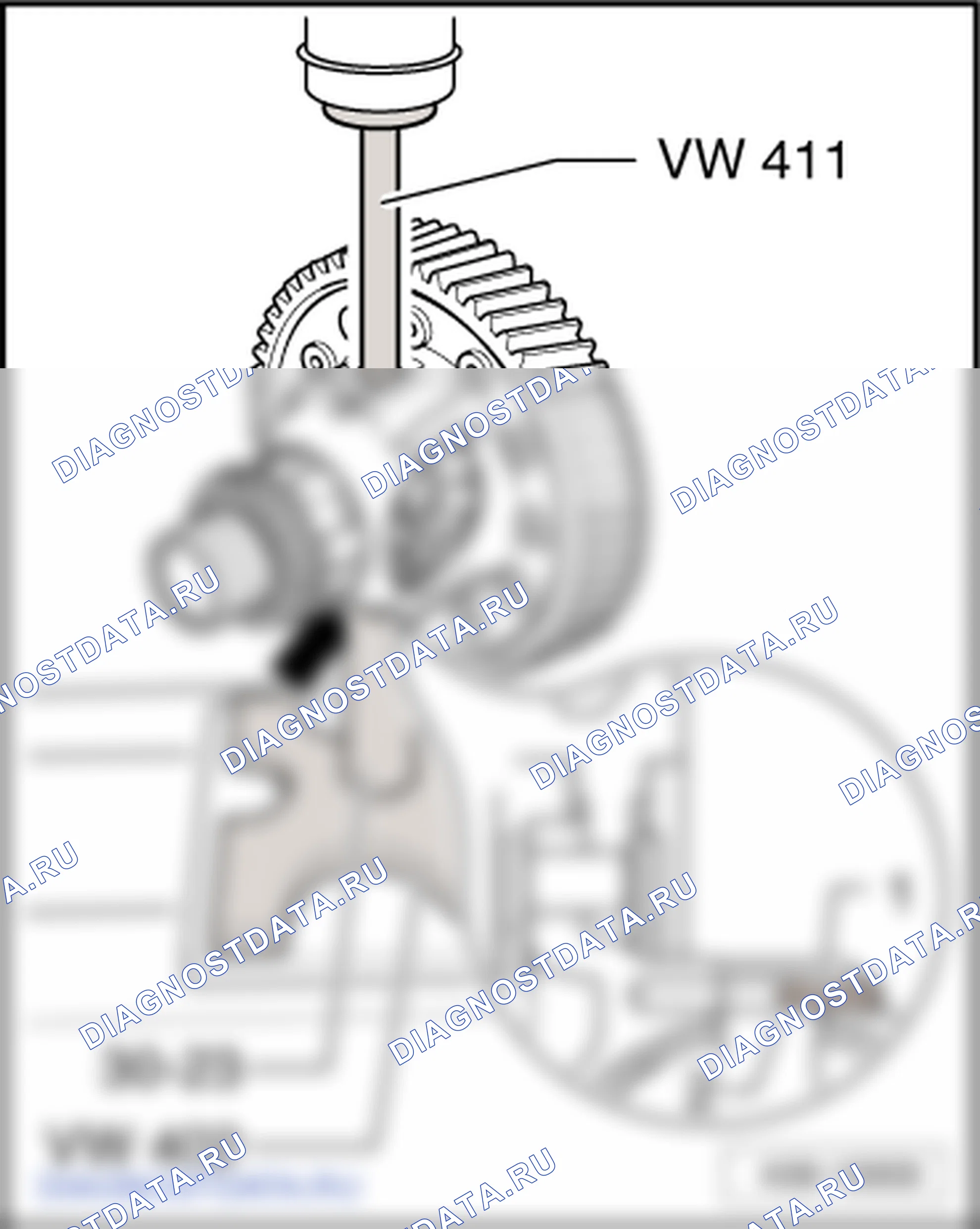 Дифференциал (6-ступенчатая коробка передач 02Q). Volkswagen Golf Mk5