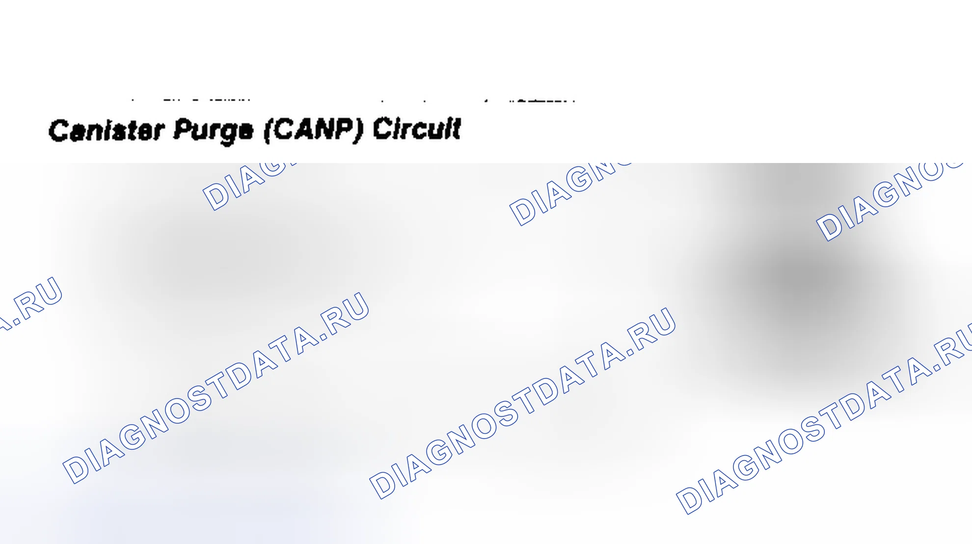 Рис. 75: Схема продувки канистры (CANP). Mazda Familia BF