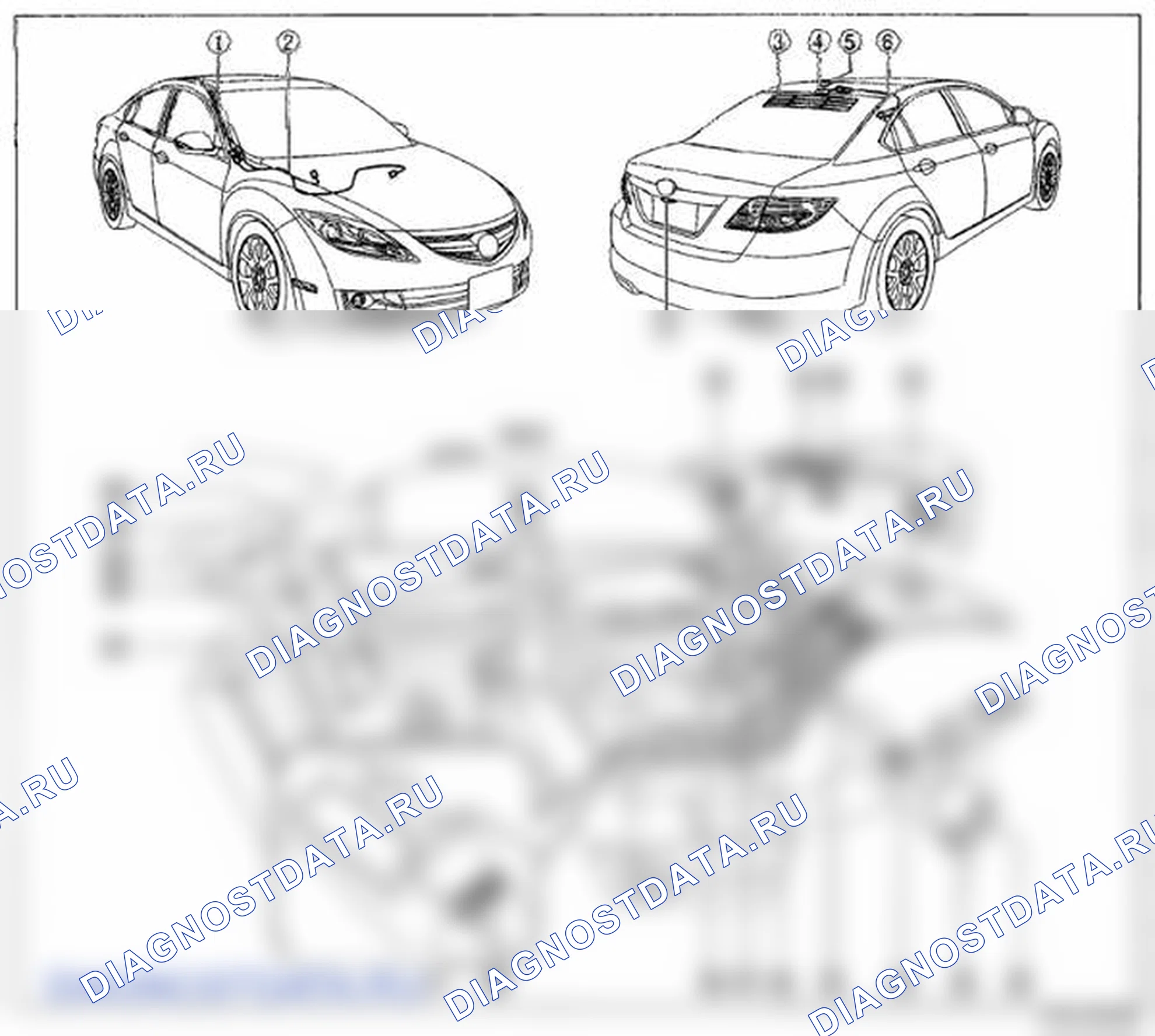 Рис. 1: ИНДЕКС МЕСТА ДЛЯ РАЗВЛЕЧЕНИЙ. Mazda 6 GH рестайлинг