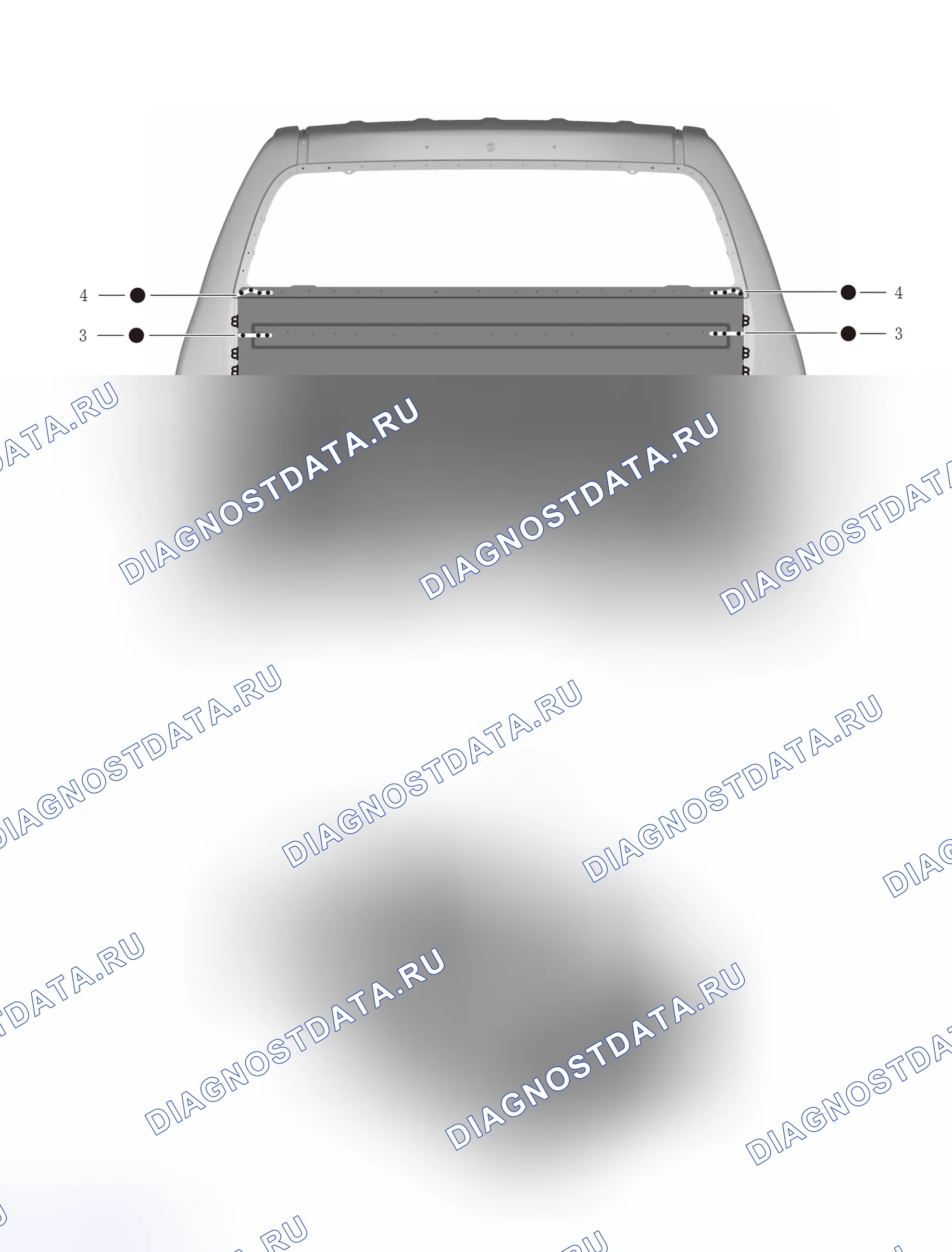 Задняя установка — Great Wall Wingle-7. Great-Wall Wingle 7 I
