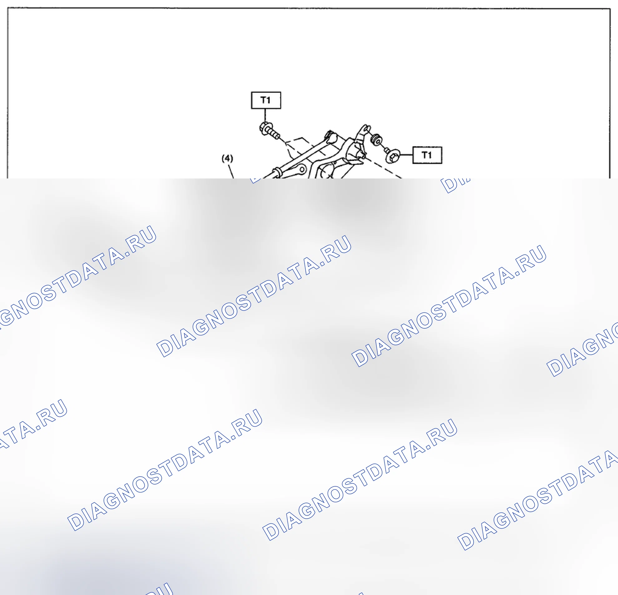 Рис. 5: ПЕРЕДНИЙ СТЕКЛООЧИСТИТЕЛЬ. Subaru Impreza GH