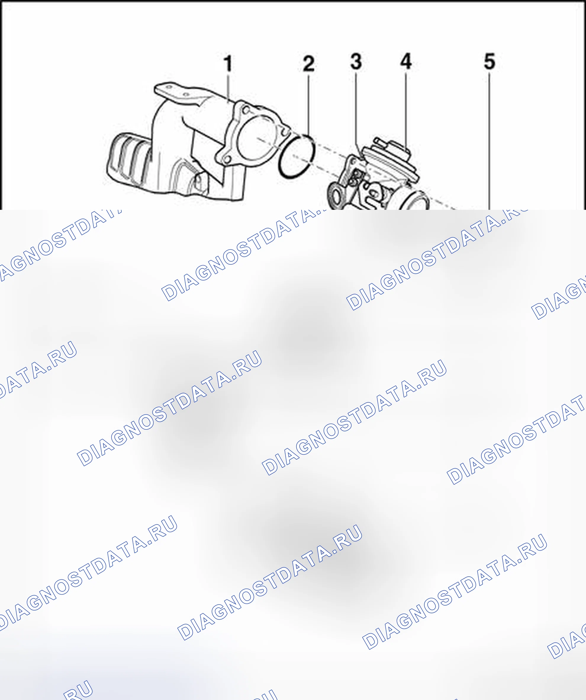 Рис. 307: Код двигателя ALH. Volkswagen Golf Mk4