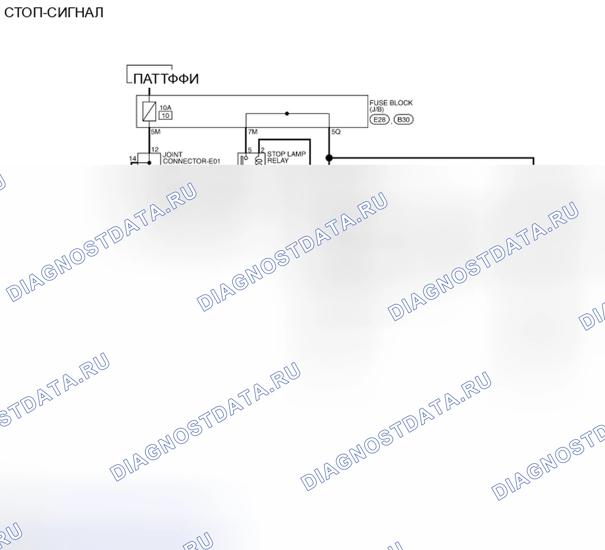 Рис. 81: электросхема. Nissan Pathfinder IV рестайлинг