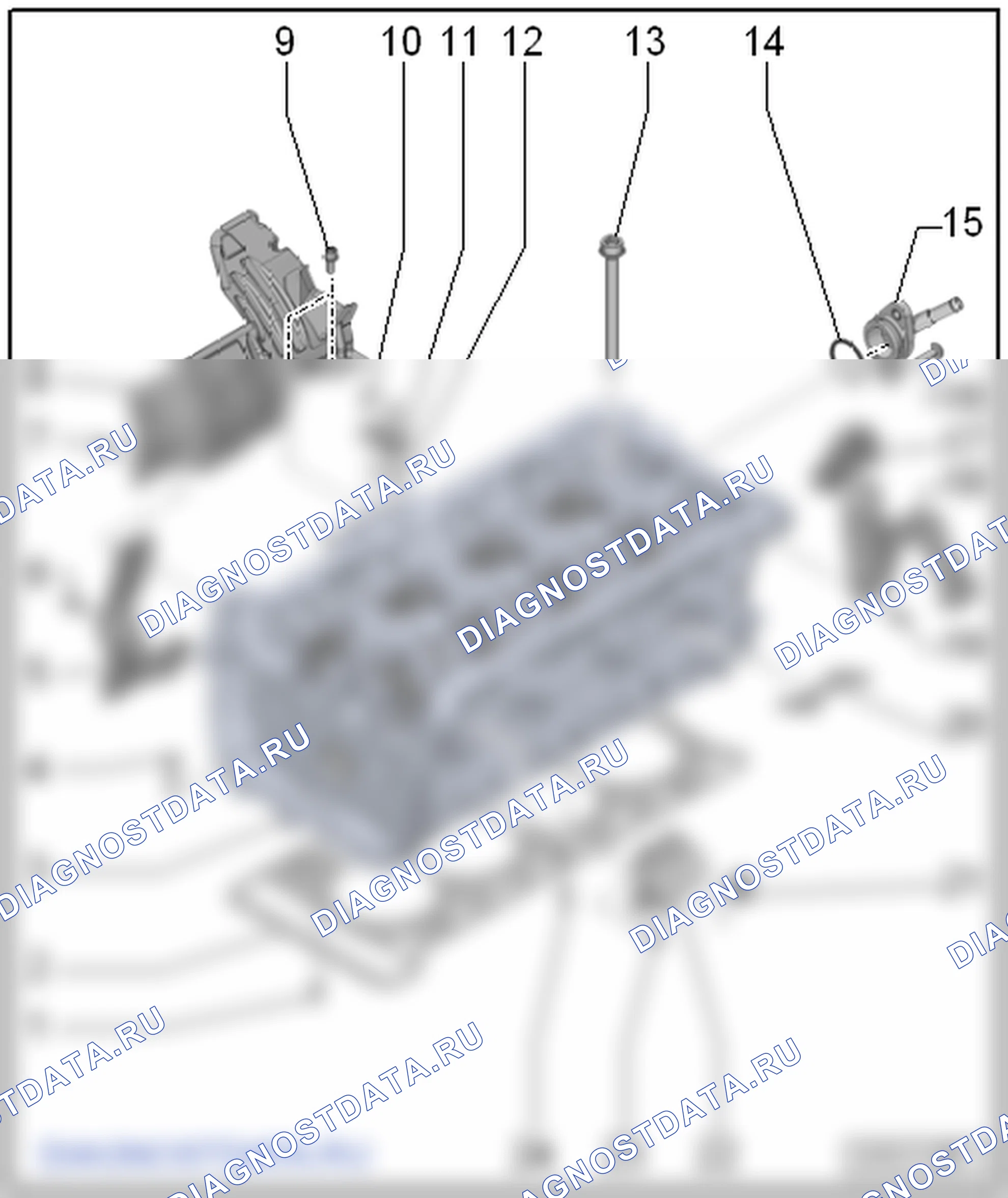 Головка блока цилиндров. Audi A3 8V