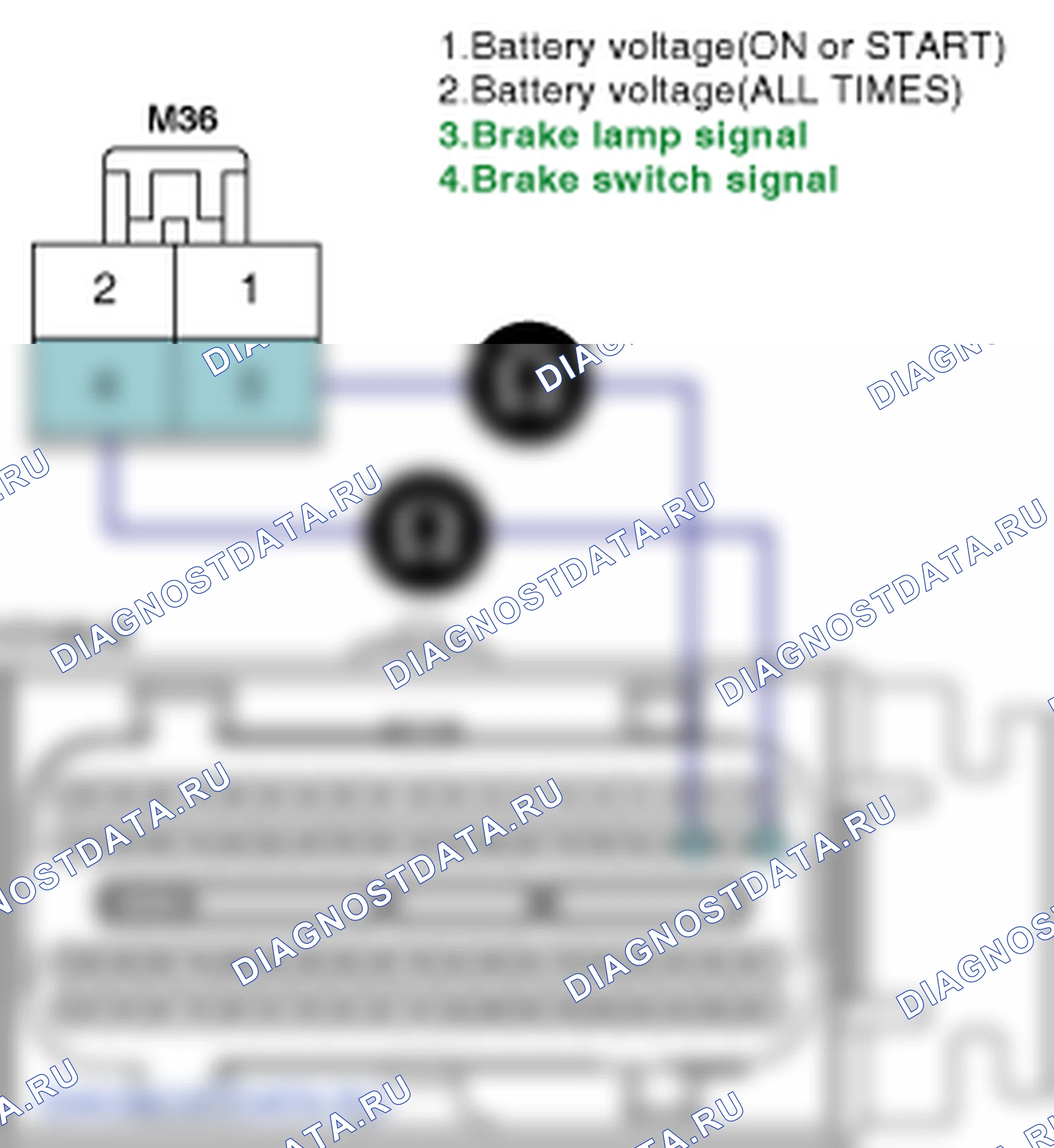 Контроль проводов — P0504. Kia Sorento BL