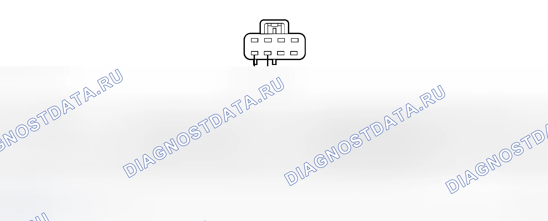 Рис. 1: Переключатель размораживания заднего окна C241. Hyundai Matrix I