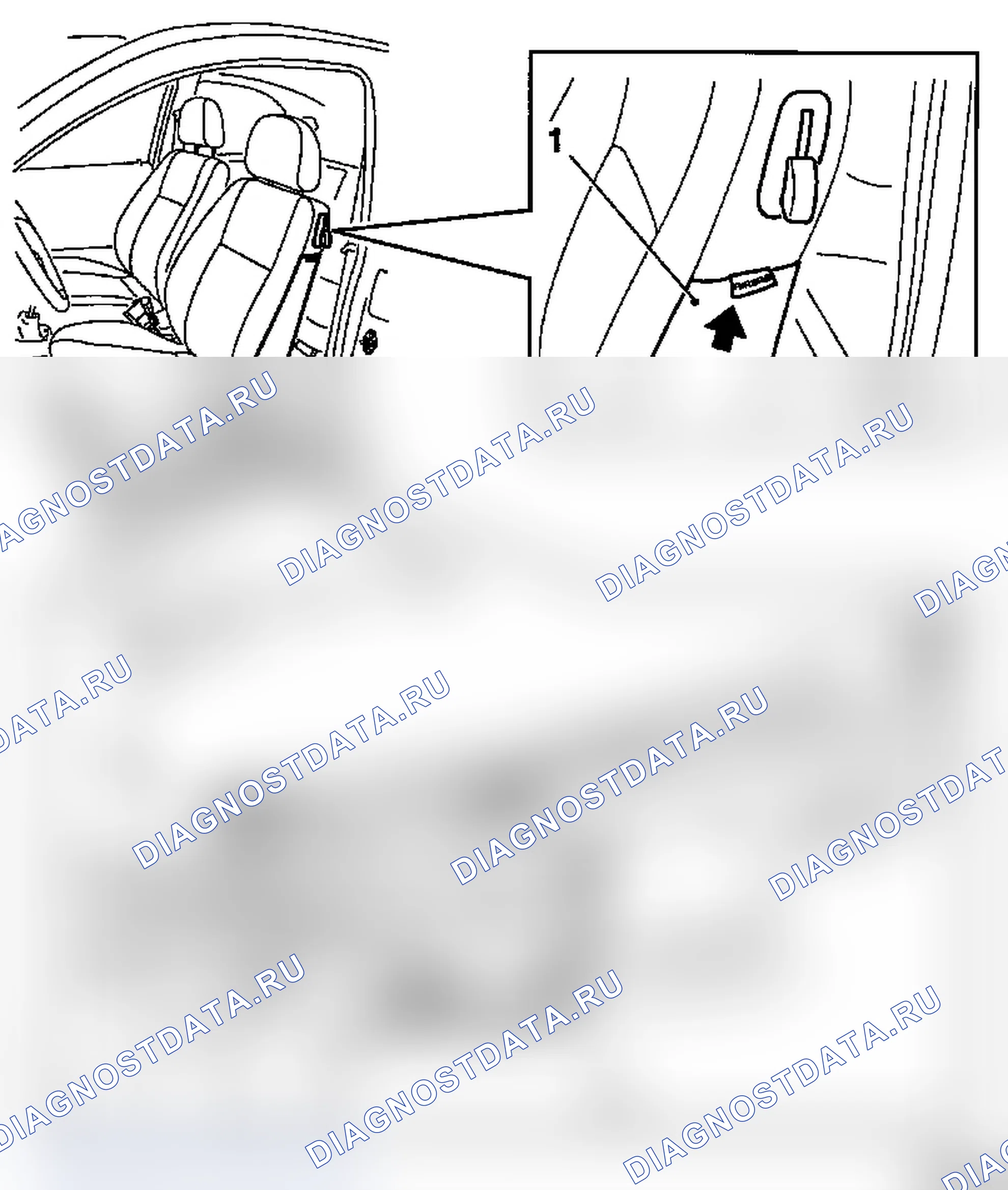 Боковая подушка безопасности. Opel Corsa B