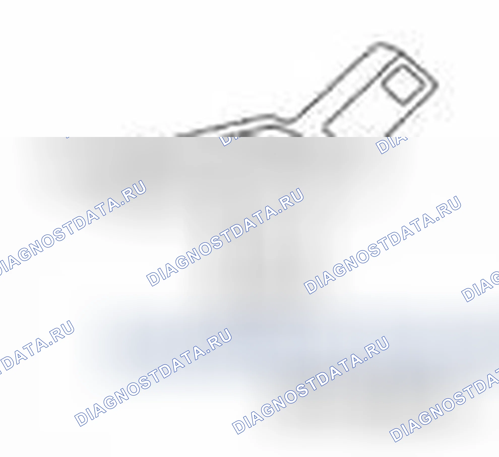 Рис. 1398: Головка цилиндра. Ford Econoline E250 
