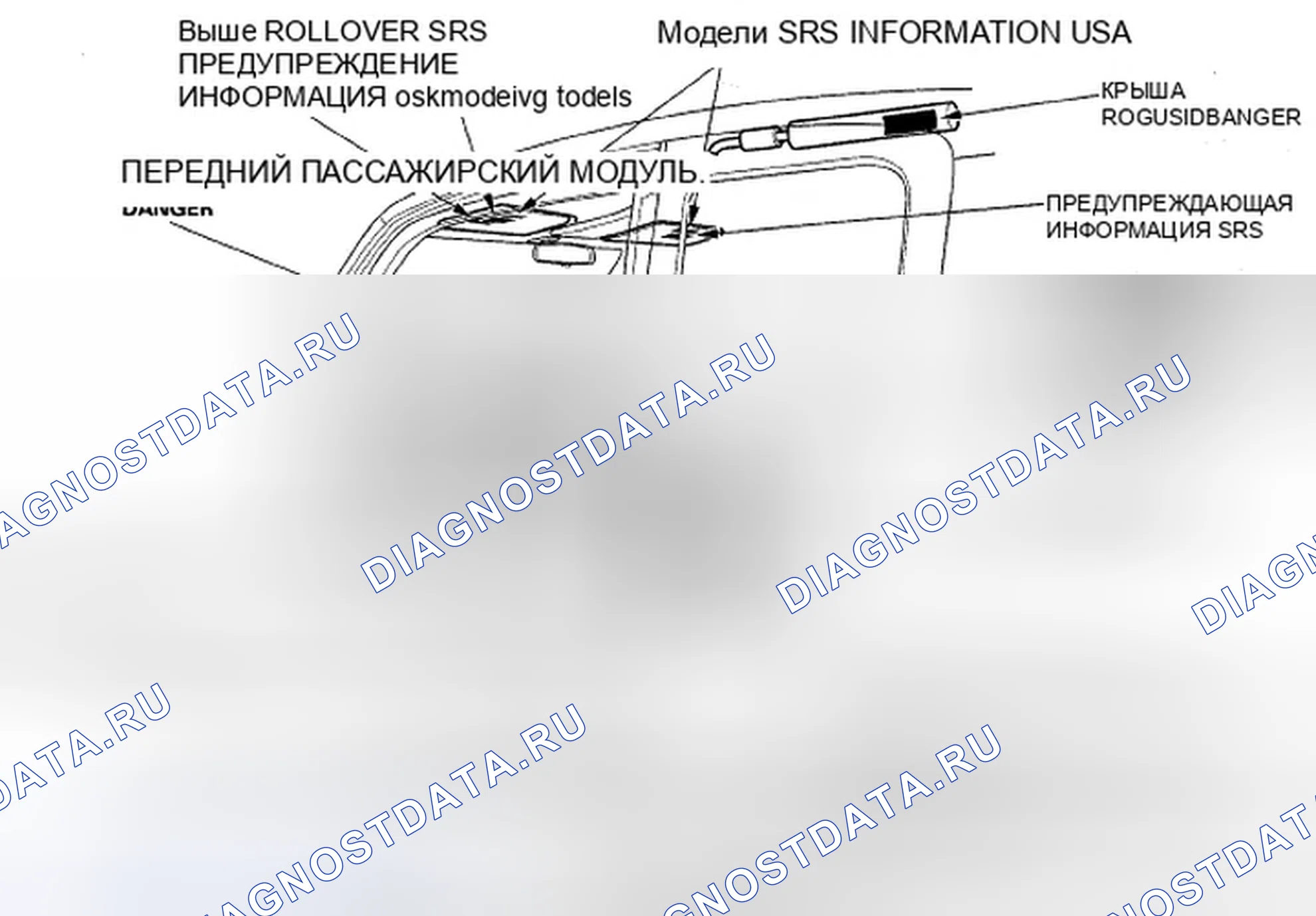 Рис. 23: Отсек переднего пассажира. Honda Element YH2 рестайлинг 2