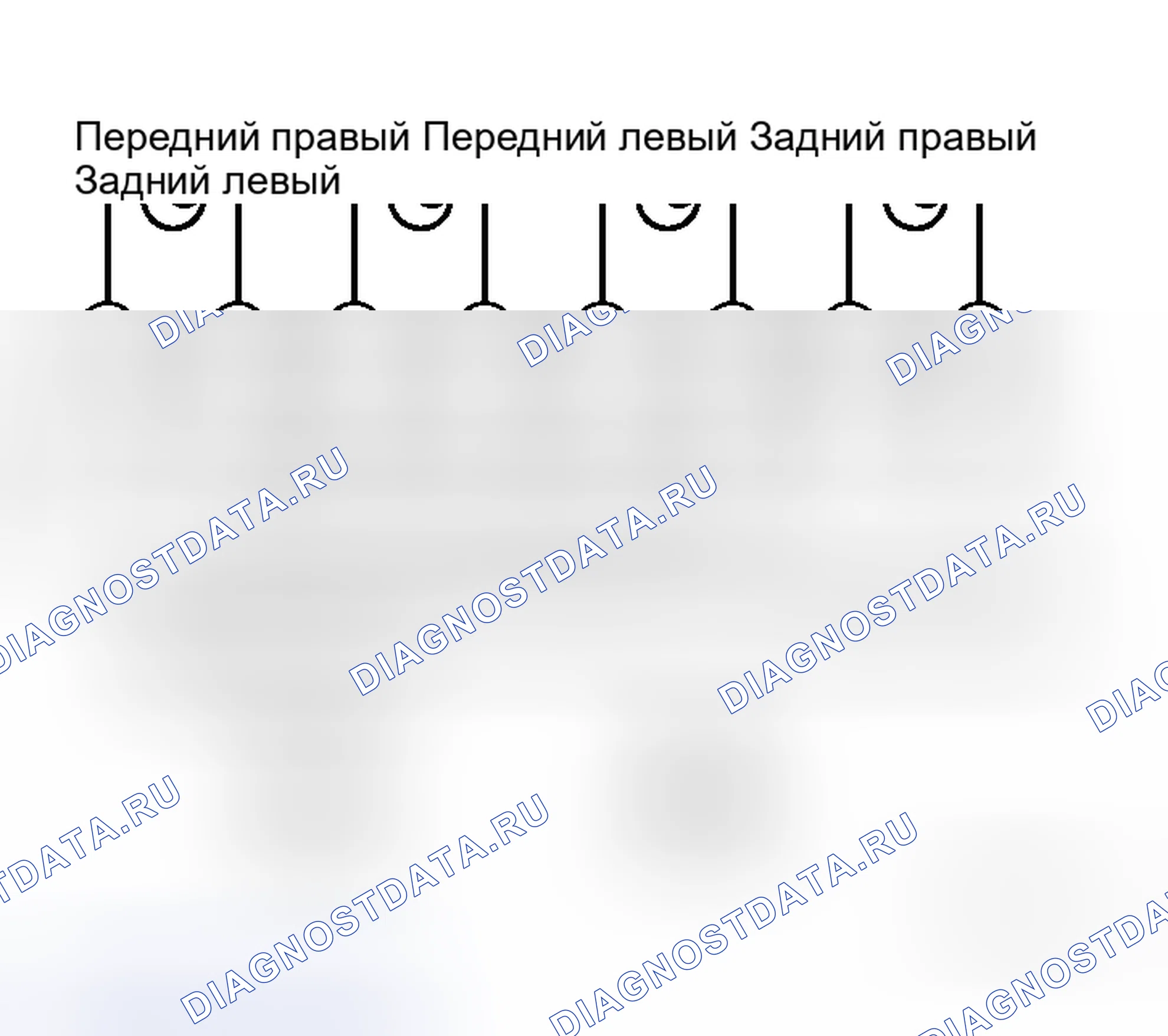 Рис. 44: Код неисправности № 21, 22, 25, 26, 31, 32, 35, 36 или 18. Honda Stepwgn I