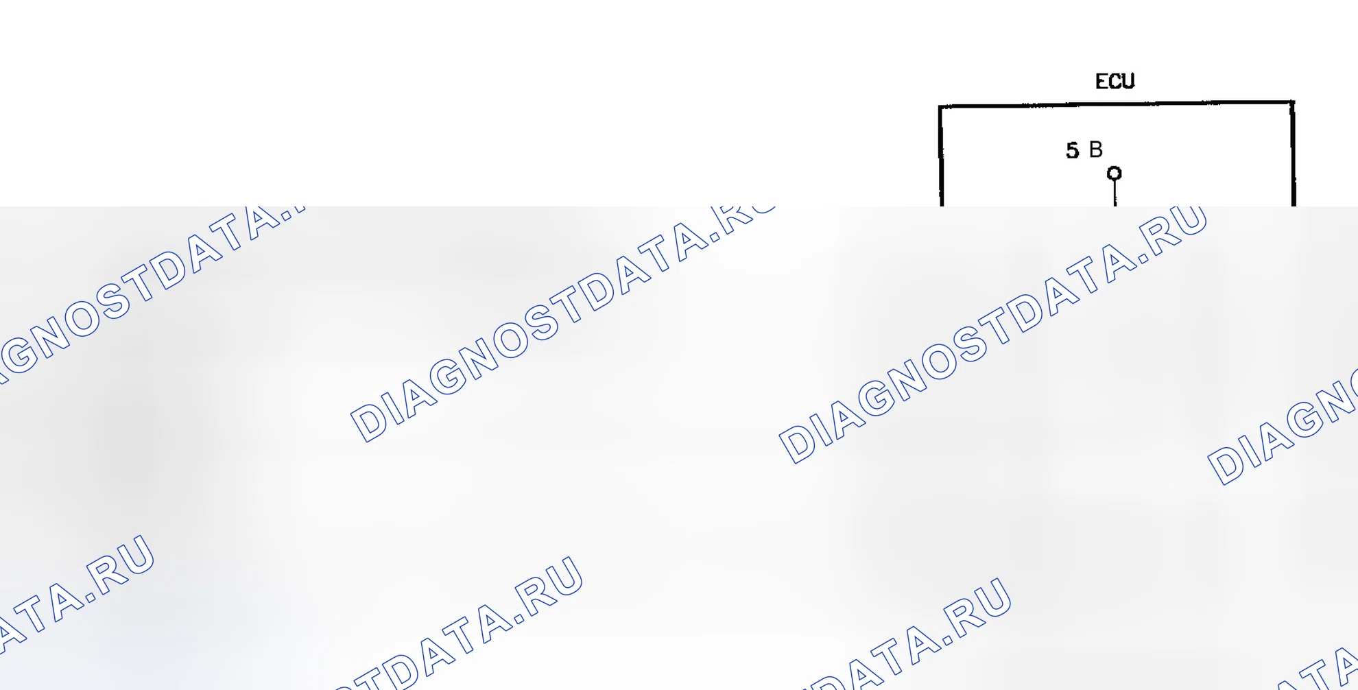 Рис. 44: Принципиальная схема DR-7 (3.0L). Mitsubishi Sigma I